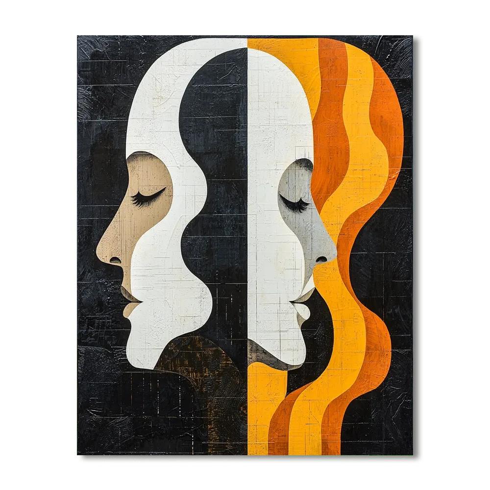 Banksy Inspired Silence Speaks  DIY Paint By Numbers