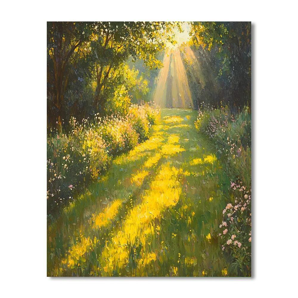 Edgar Degas Inspired Dances Of Dappled Light  Painting By Numbers Kit