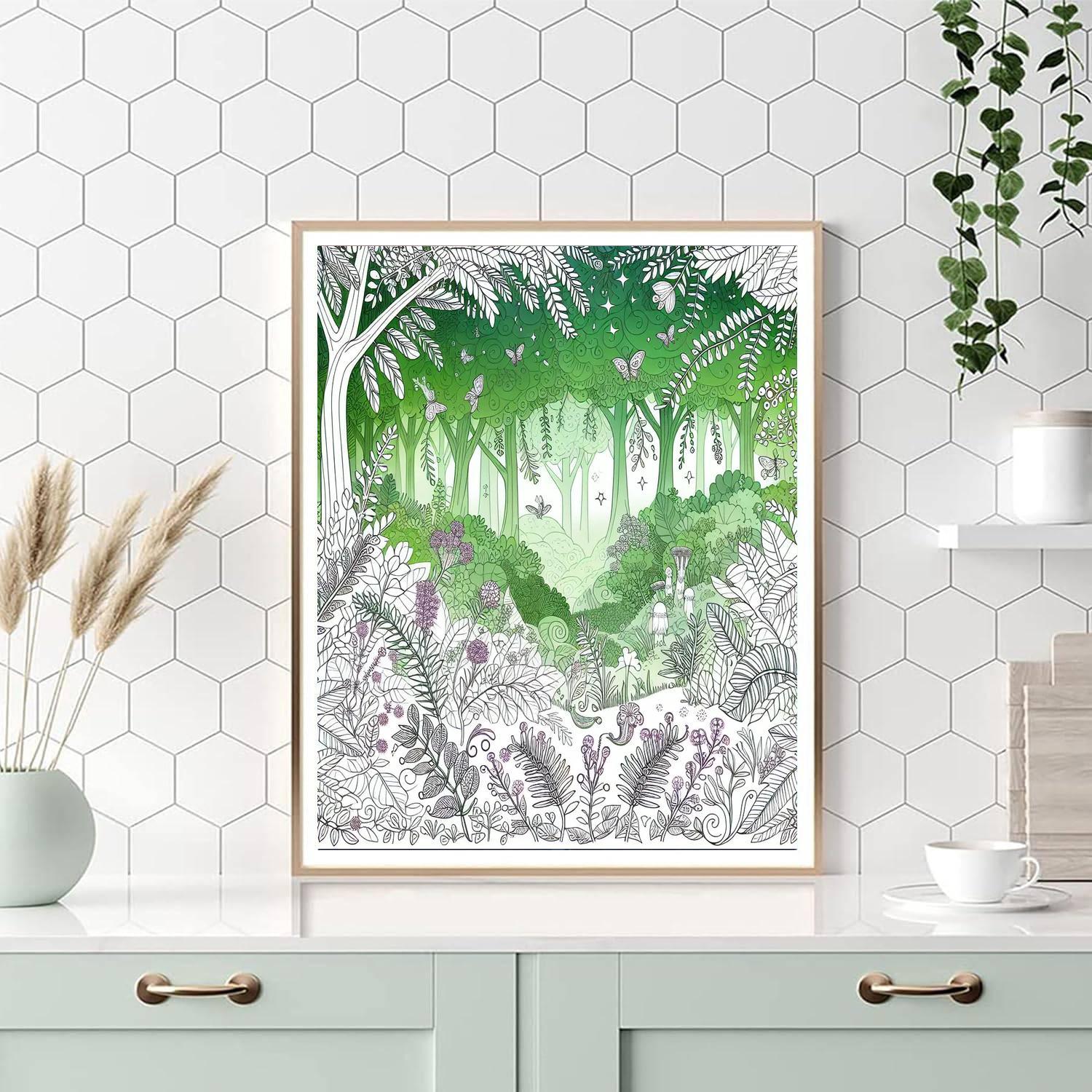 Fairy Tale Forest Adventure Paint By Color