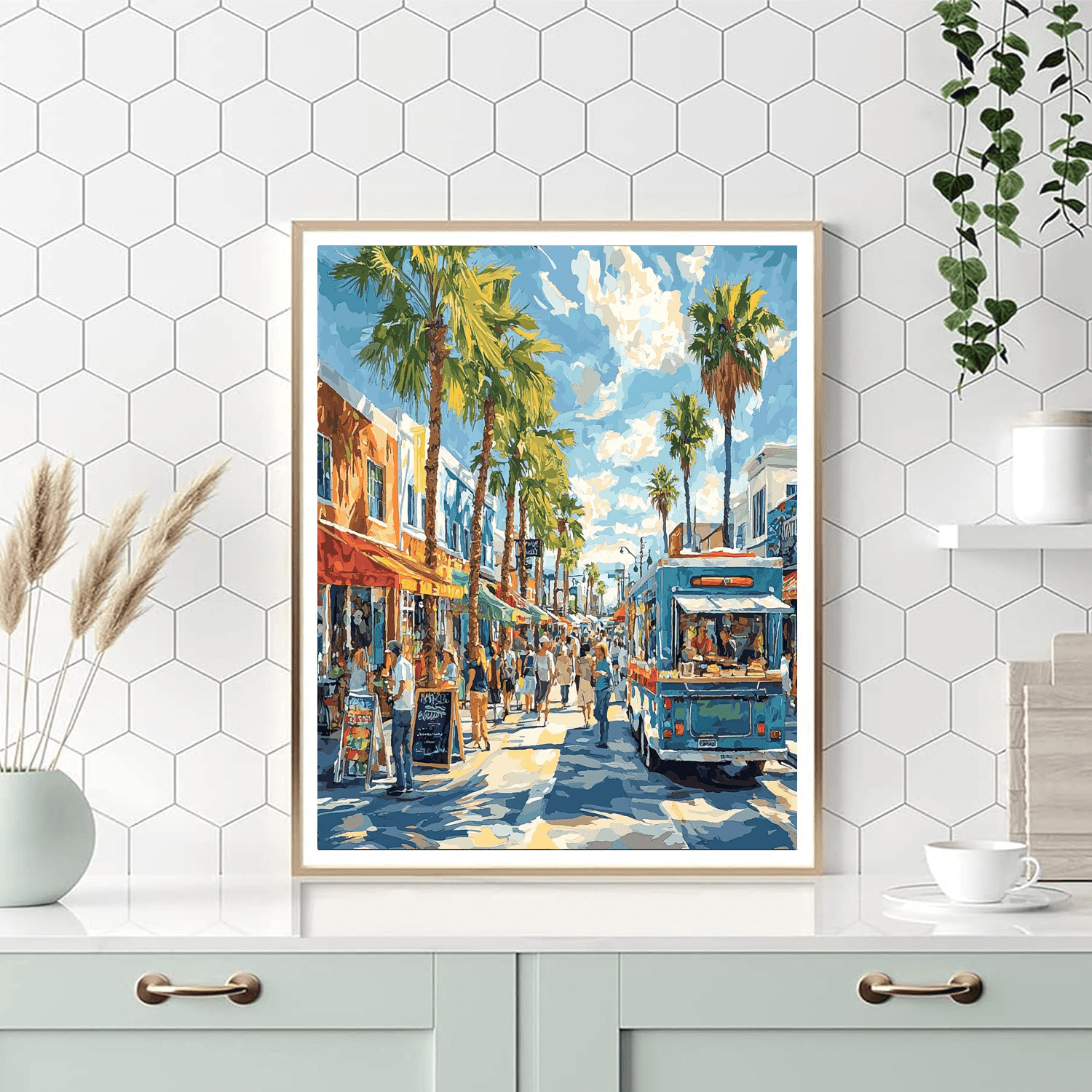 Abbot Kinney Boulevard Numbered Painting Kits