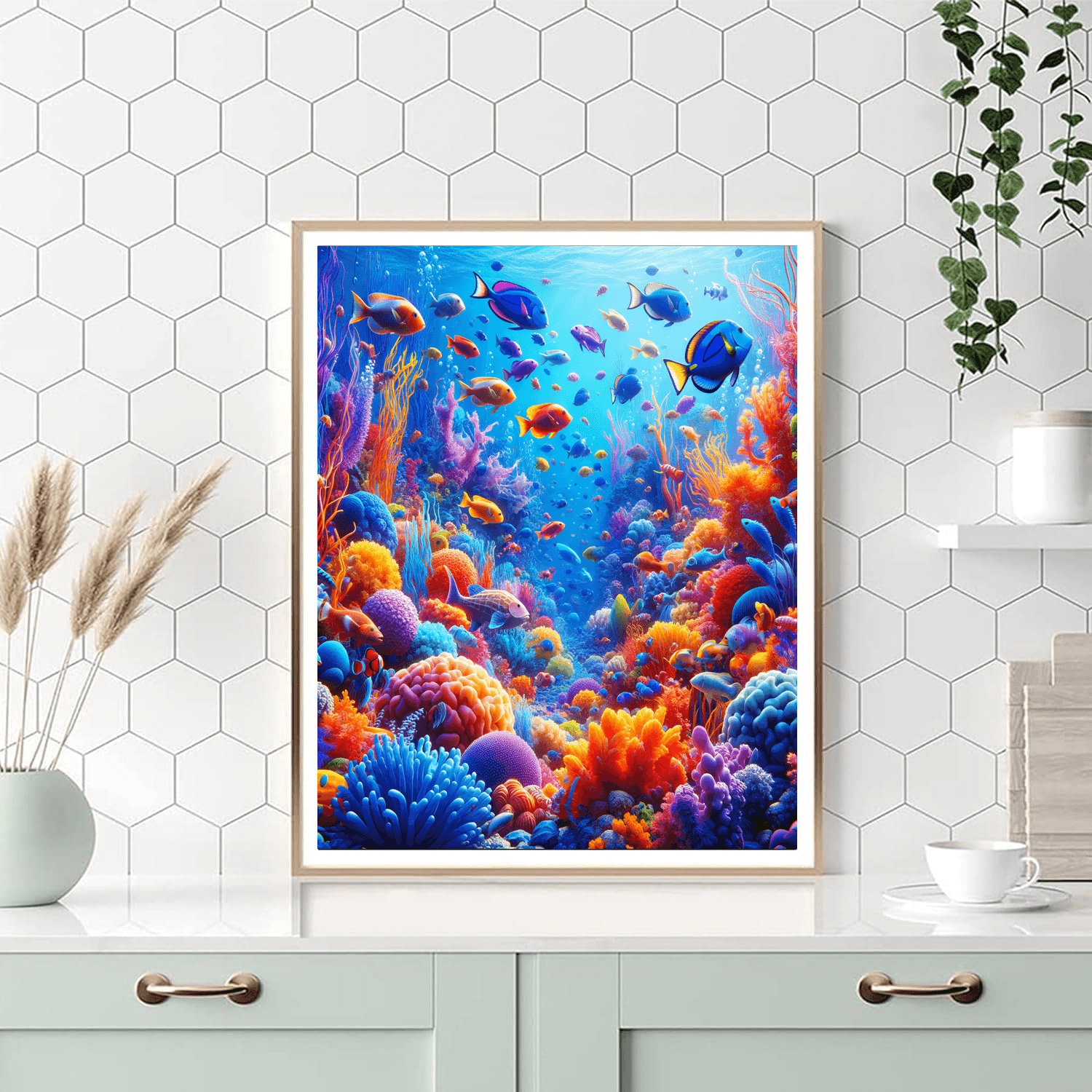 Mystical Underwater Kingdom Numbered Painting Kits