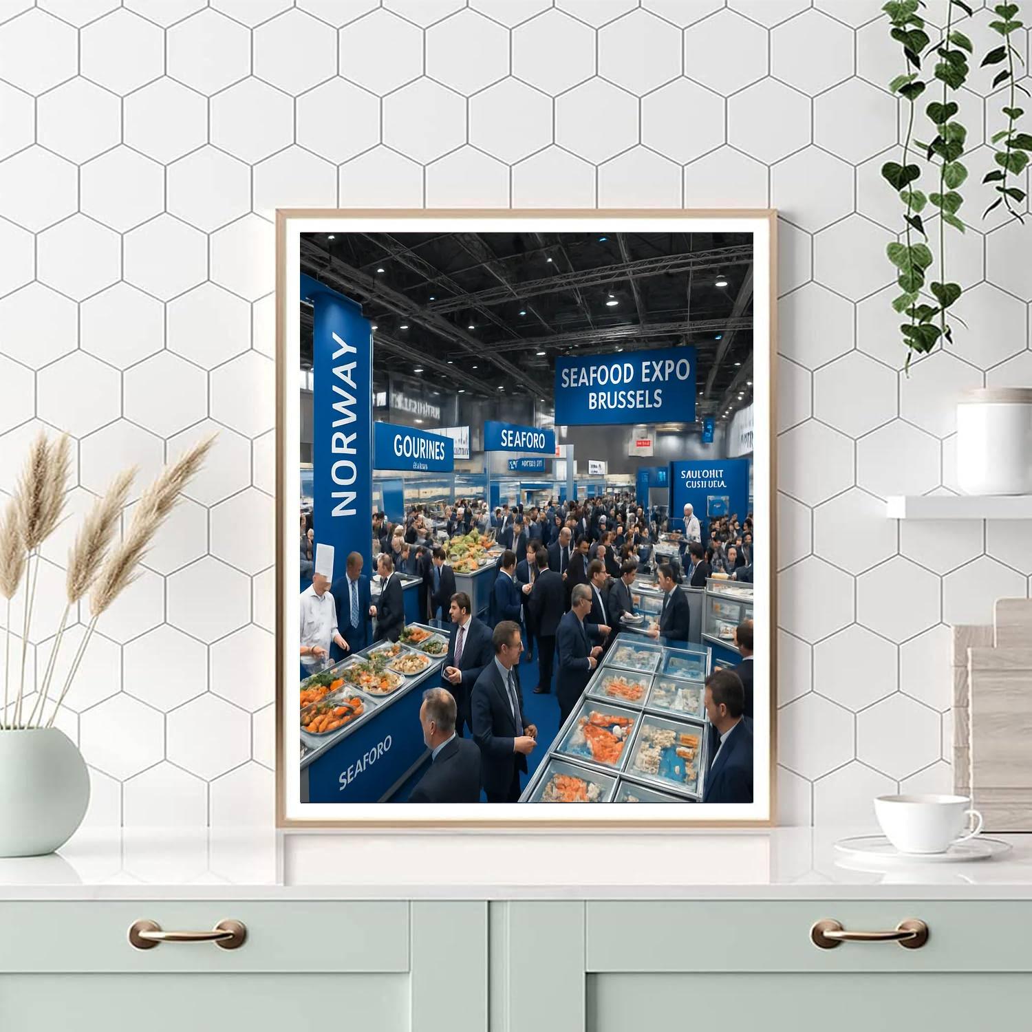 Seafood Expo Global - Brussels, Belgium Painting Number Kit