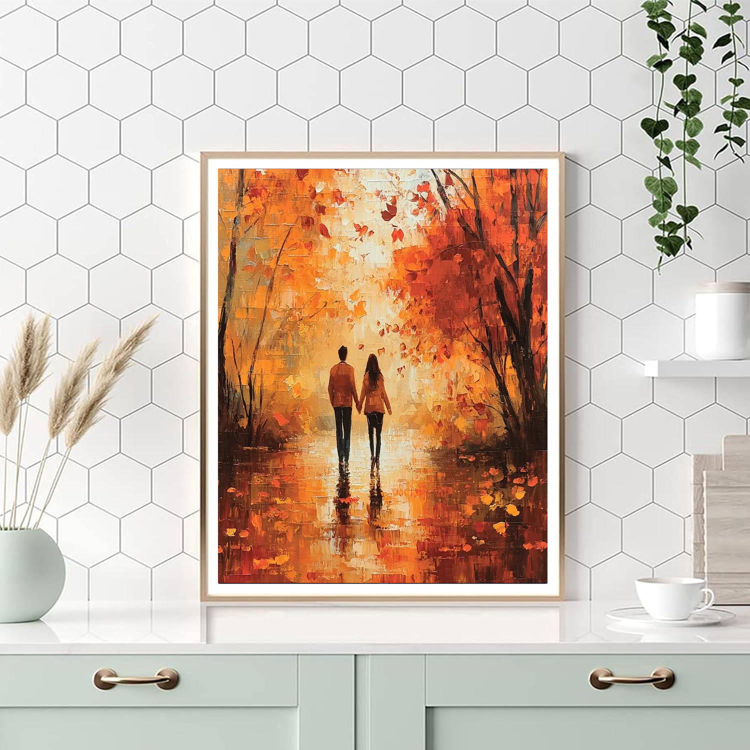 Autumn’s Gentle Hug Paint By Number