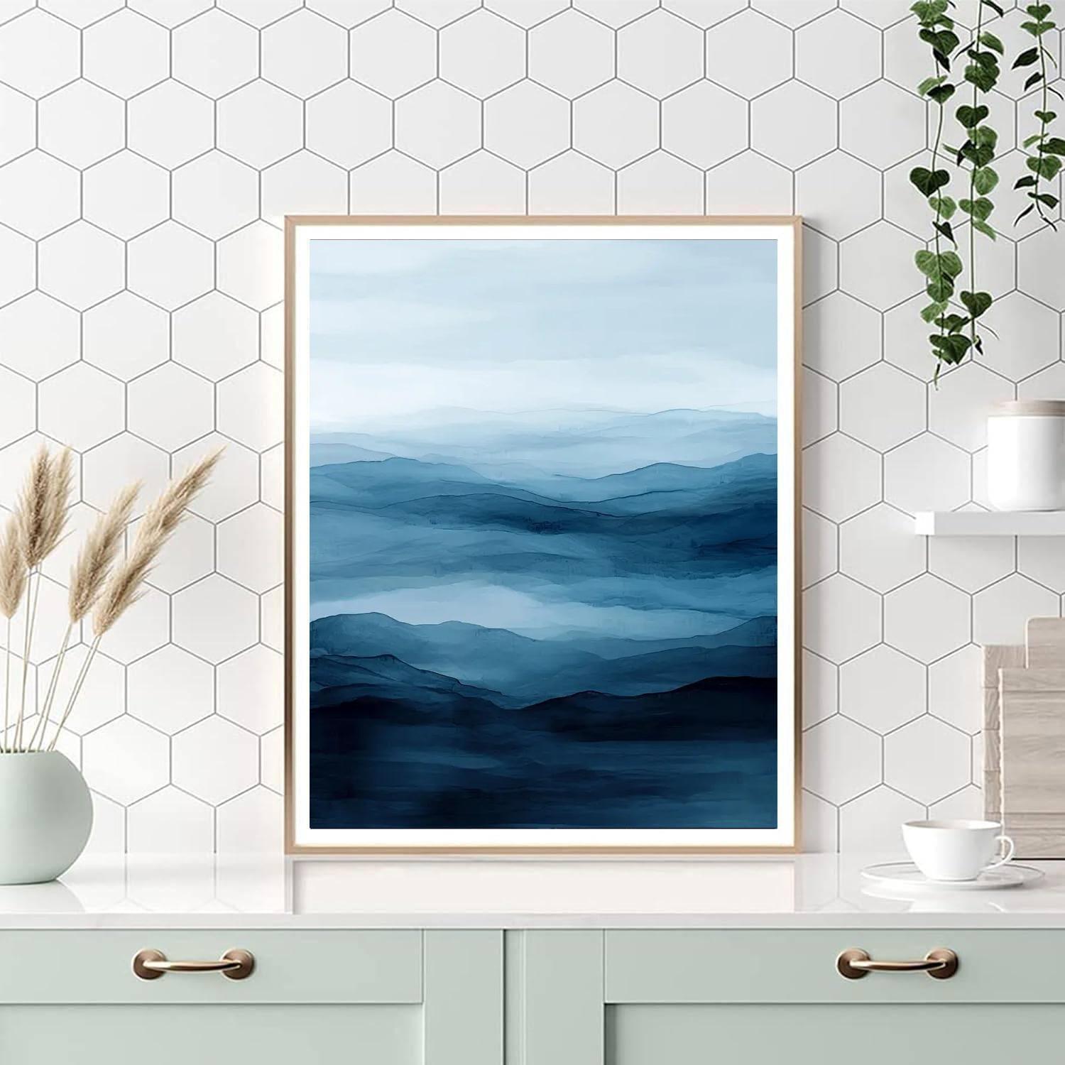 Mark Rothko Inspired Fields Of Reflection  Painting By Numbers Kit