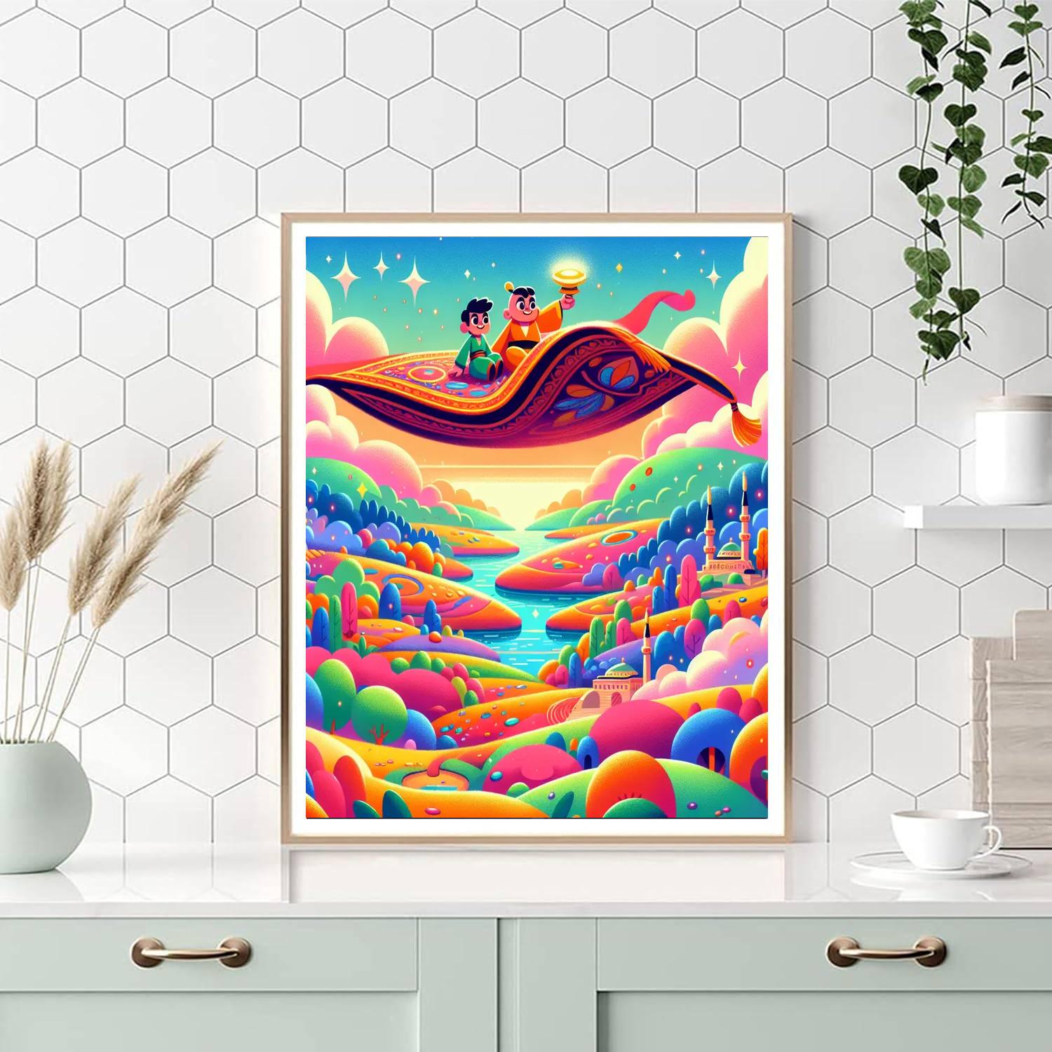 Magic Carpet Adventures Paint By Number