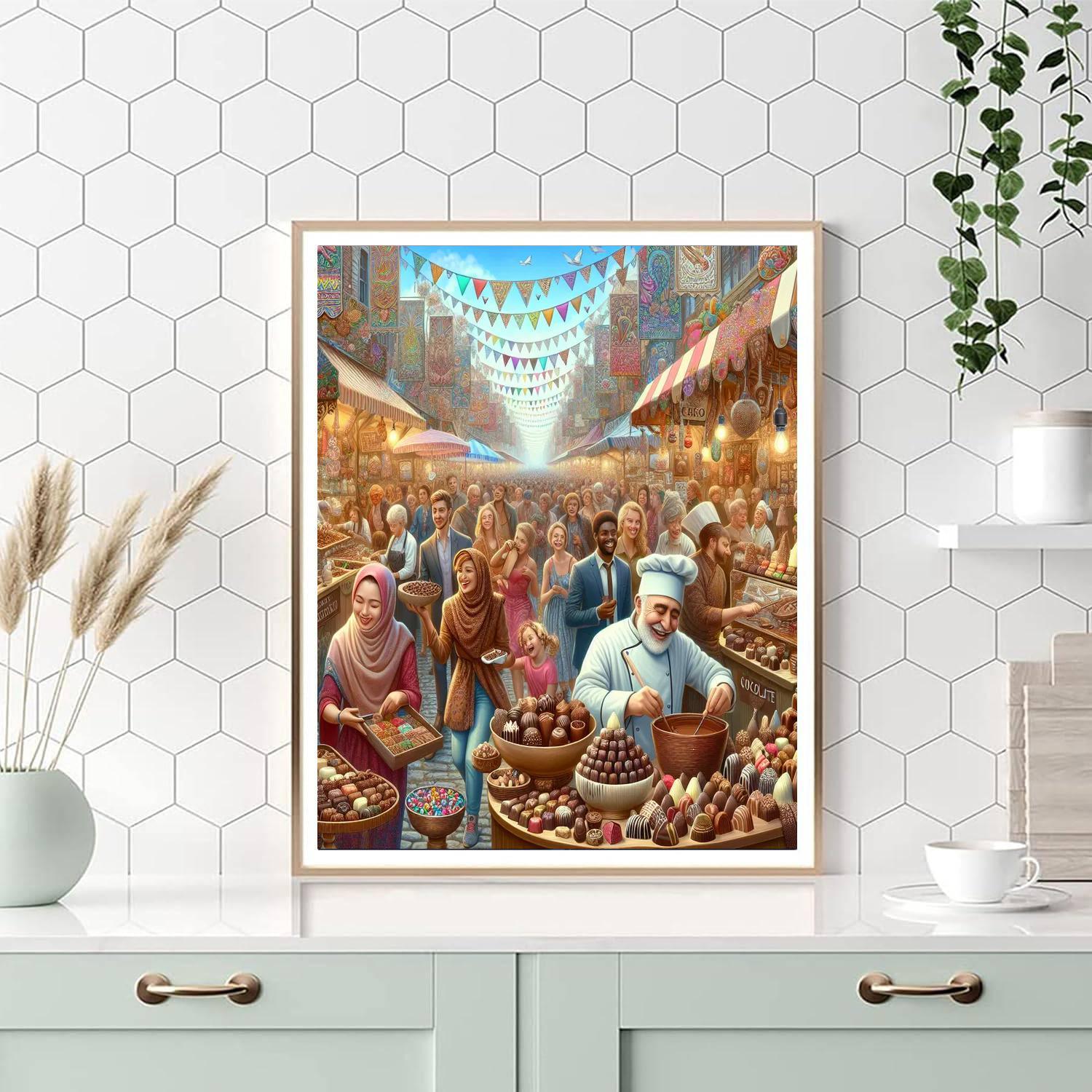 World Chocolate Day - International Paint By Color