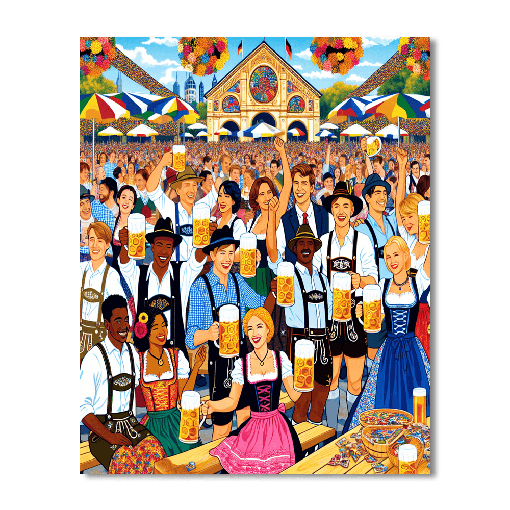 Oktoberfest - Brisbane, Australia Paint By Number