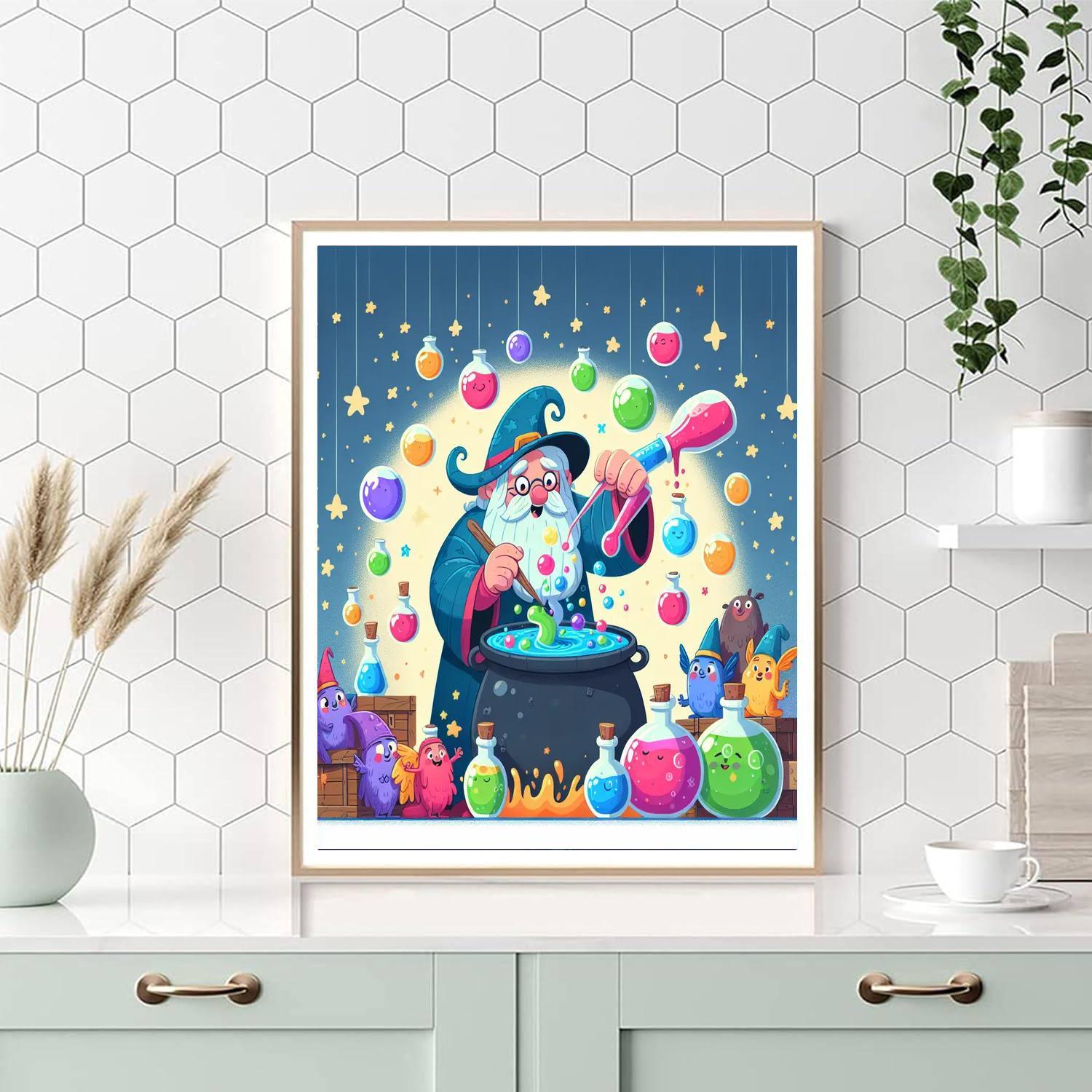 Magic Potion Number Painting