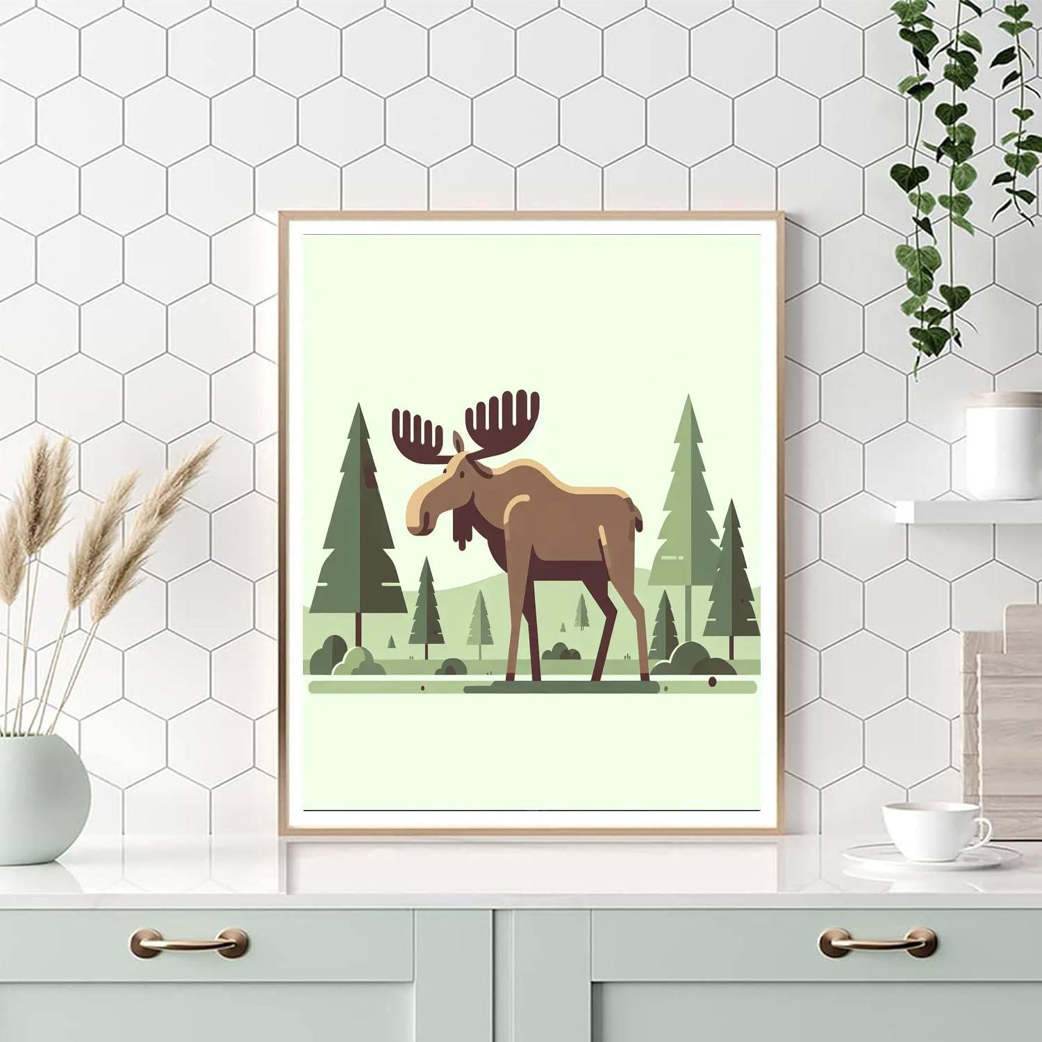 Mellow Moose Numbered Painting Kits