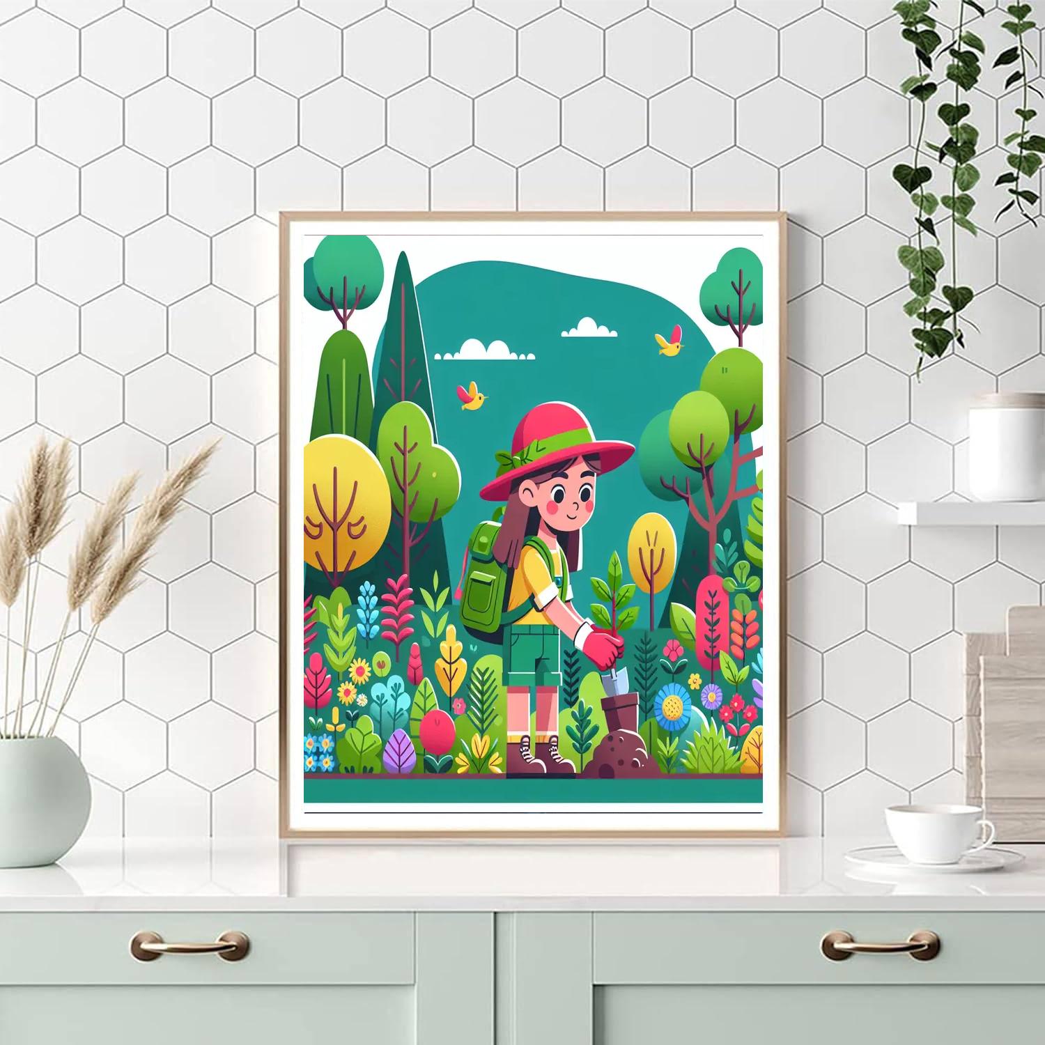 Eco Explorers Club Painting Number Kit