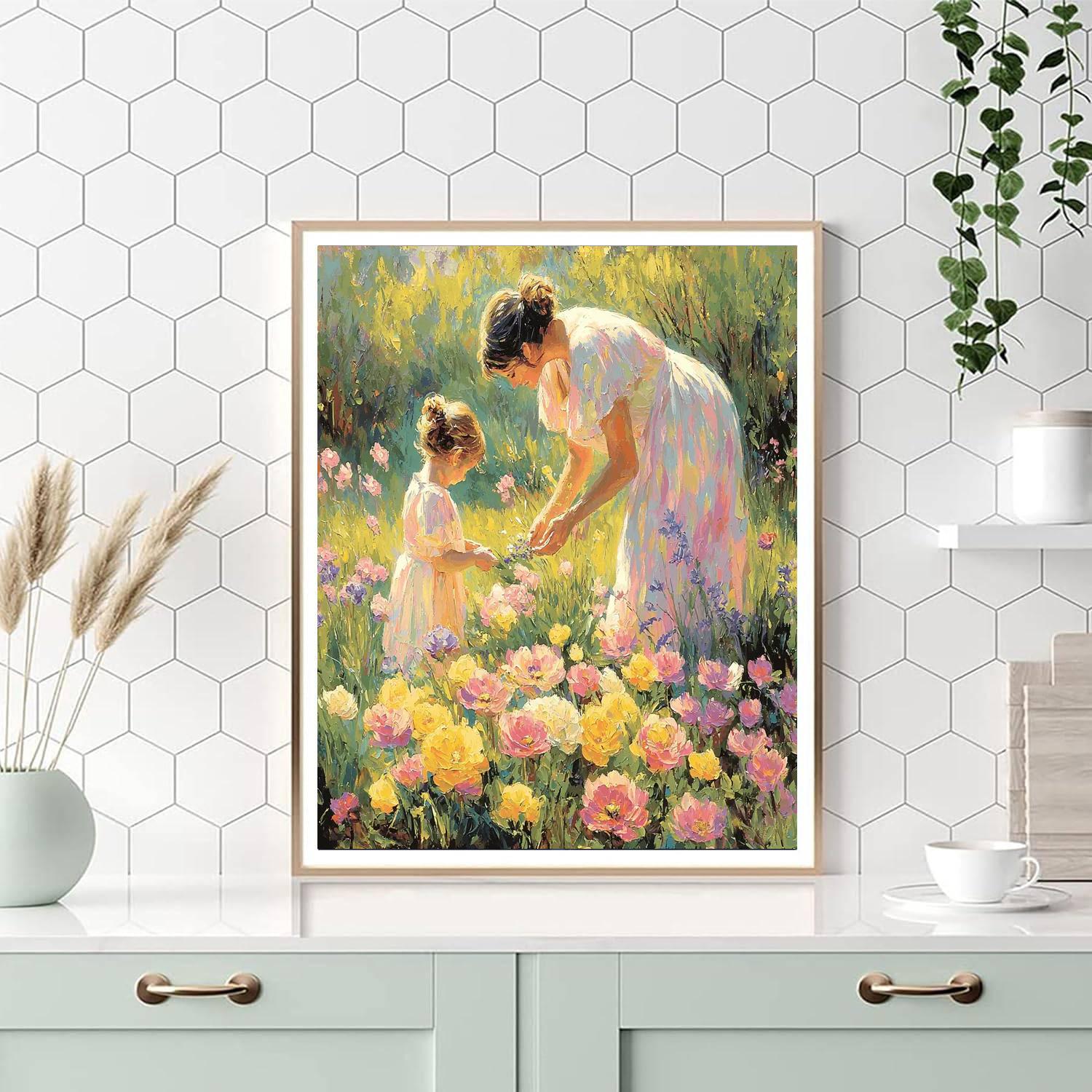 A Garden Of Motherly Love Paint By Number