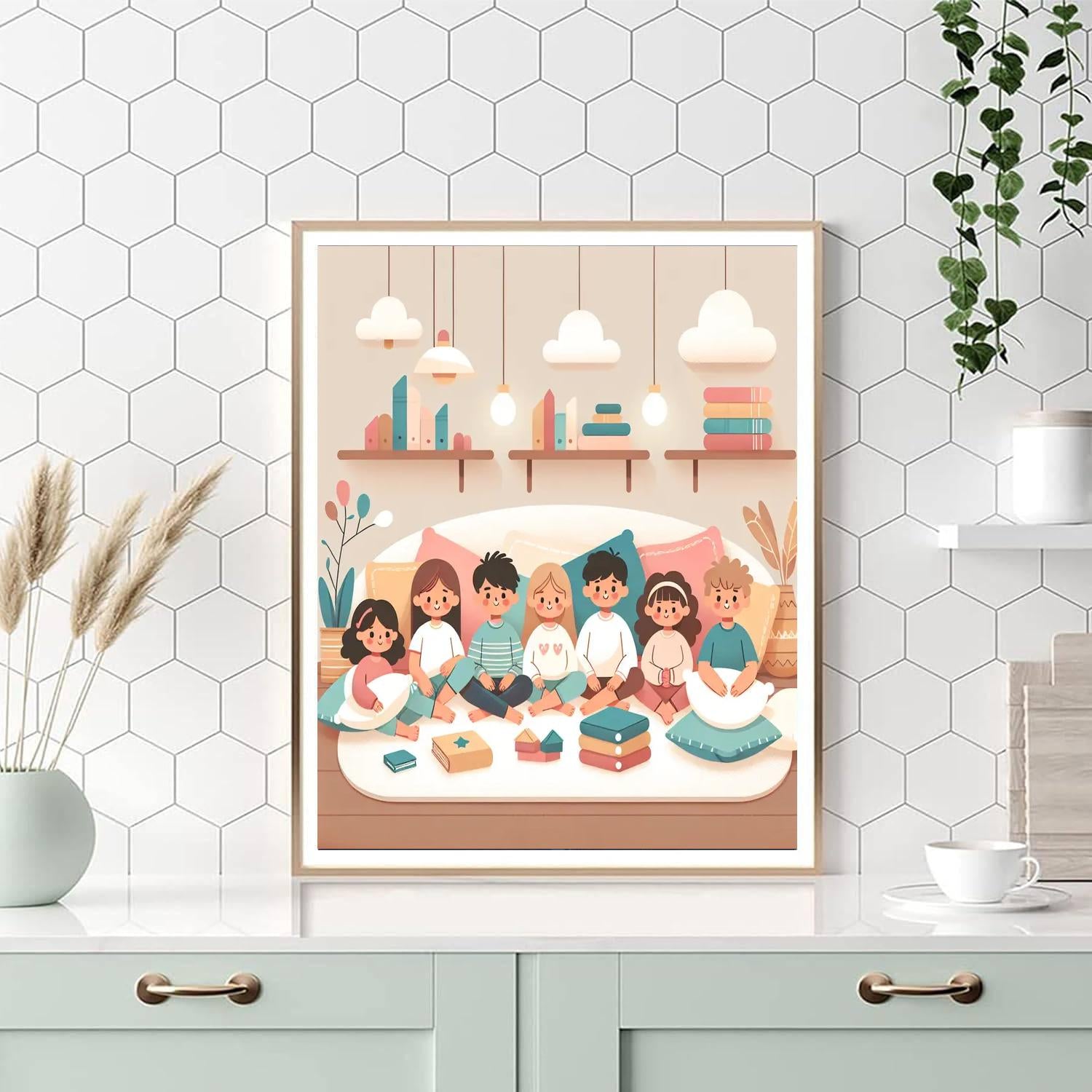 Dreamer's Den Number Painting