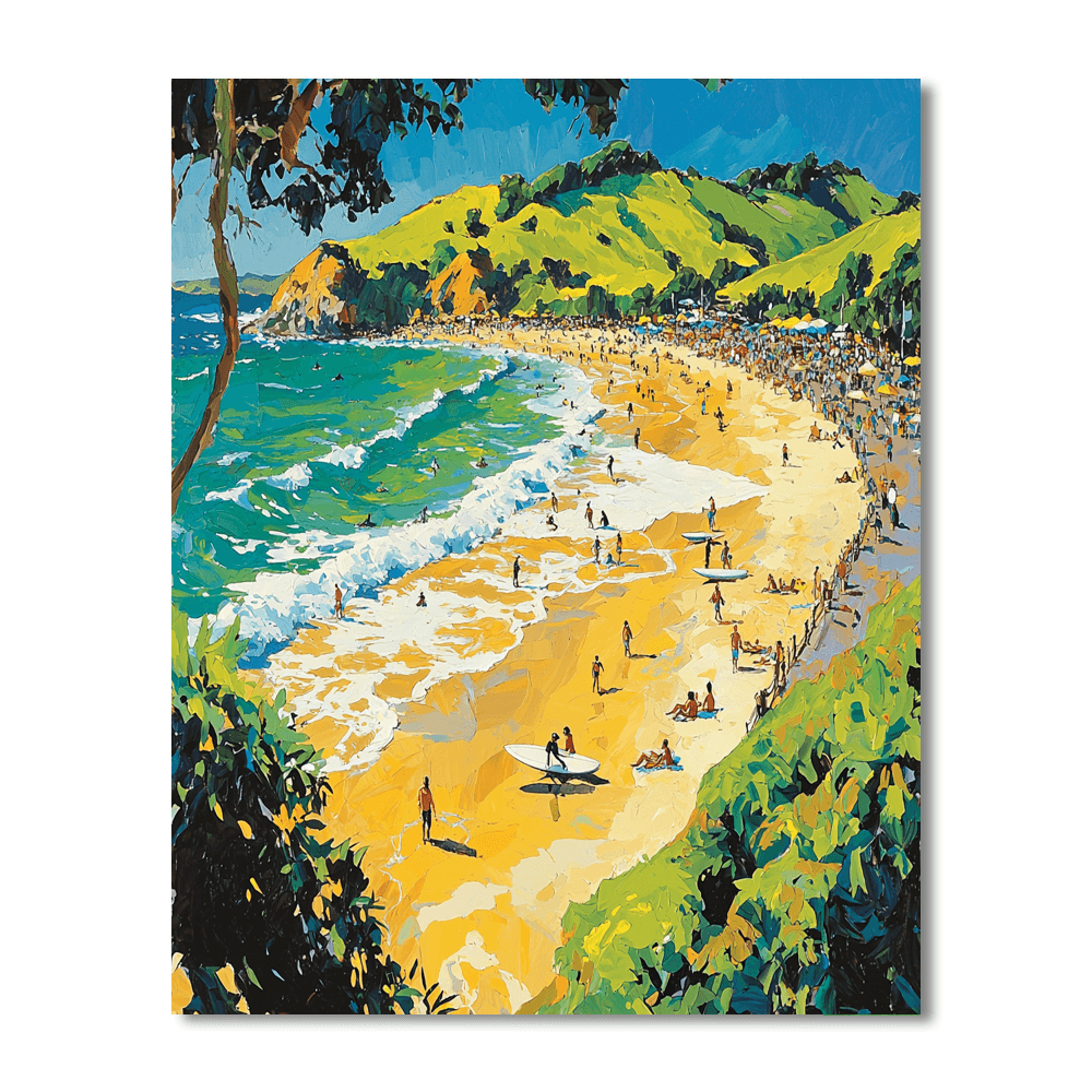 Bondi Beach Painting Number Kit