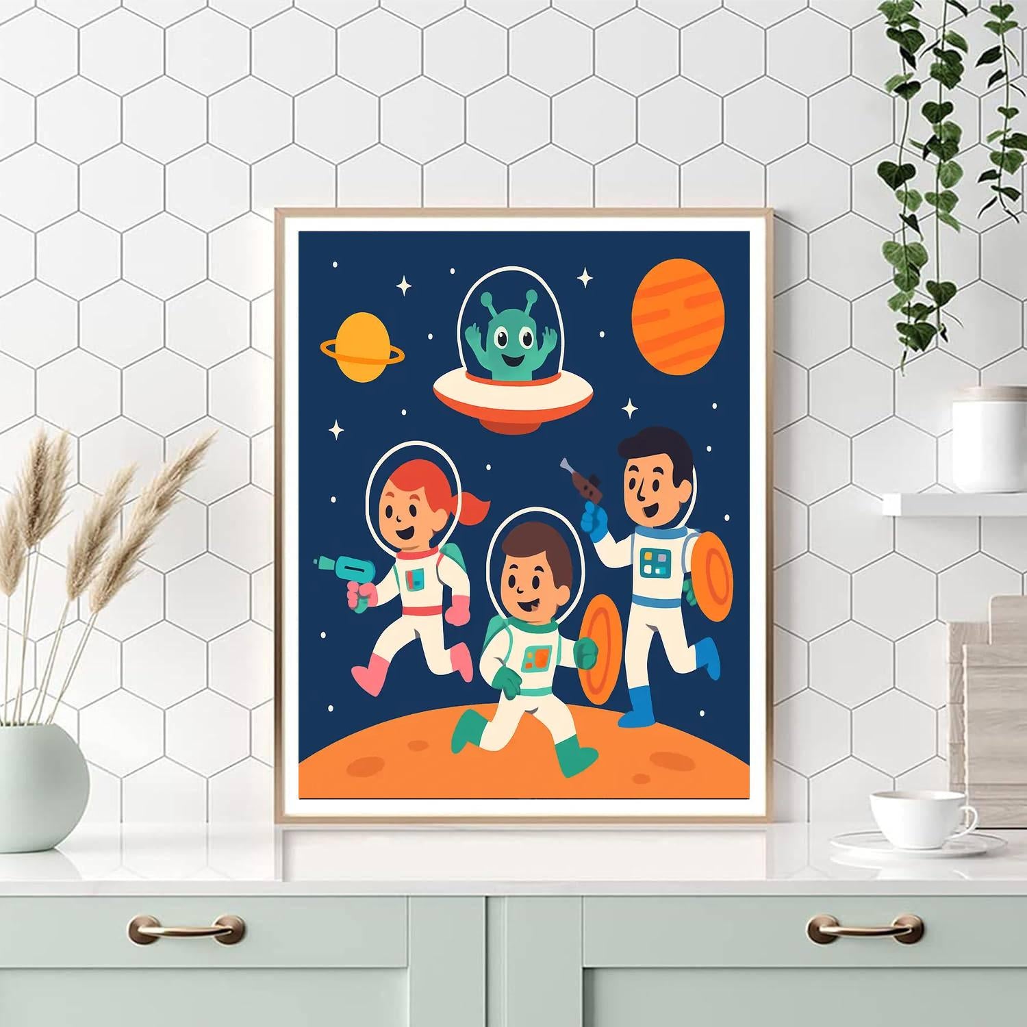 Intergalactic Adventure Team Paint By Numbers