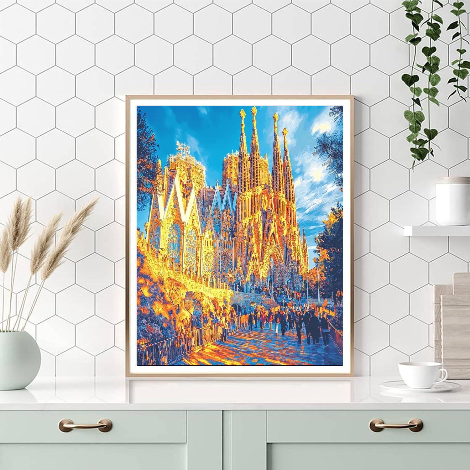 La Sagrada Familia Paint By Numbers