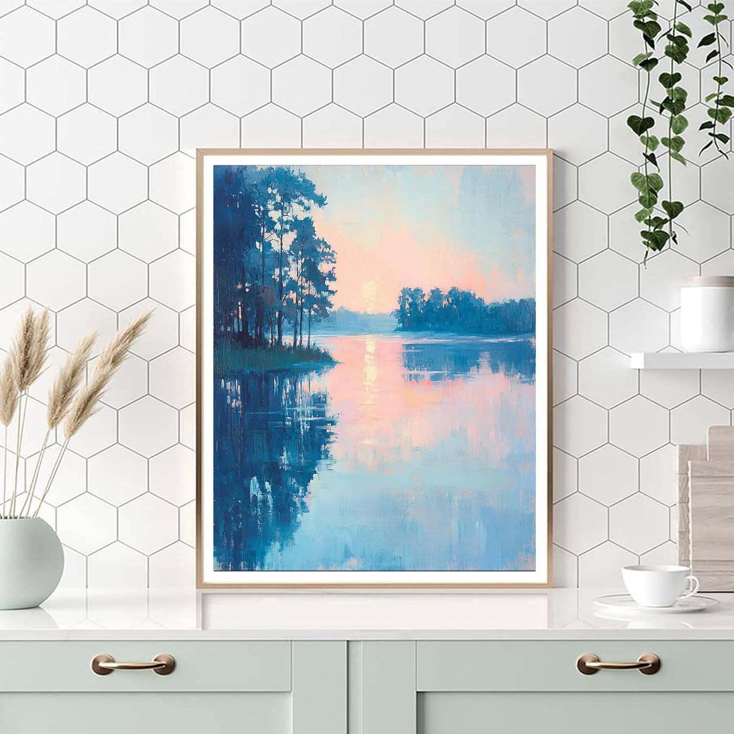 Edgar Degas Inspired Tales Of Reflection  Numbered Painting Kits