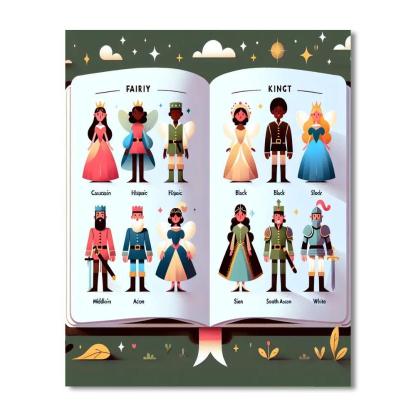 Fairy Tales & Legends Paint By Numbers Art
