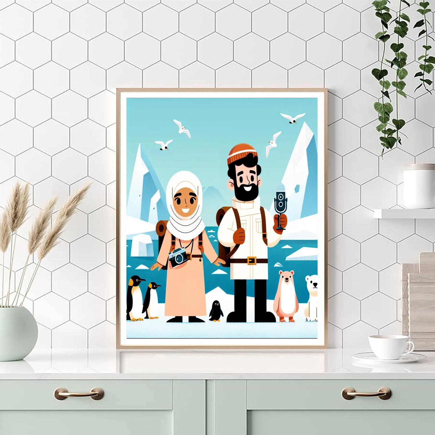 Arctic Expedition Team Paint By Numbers