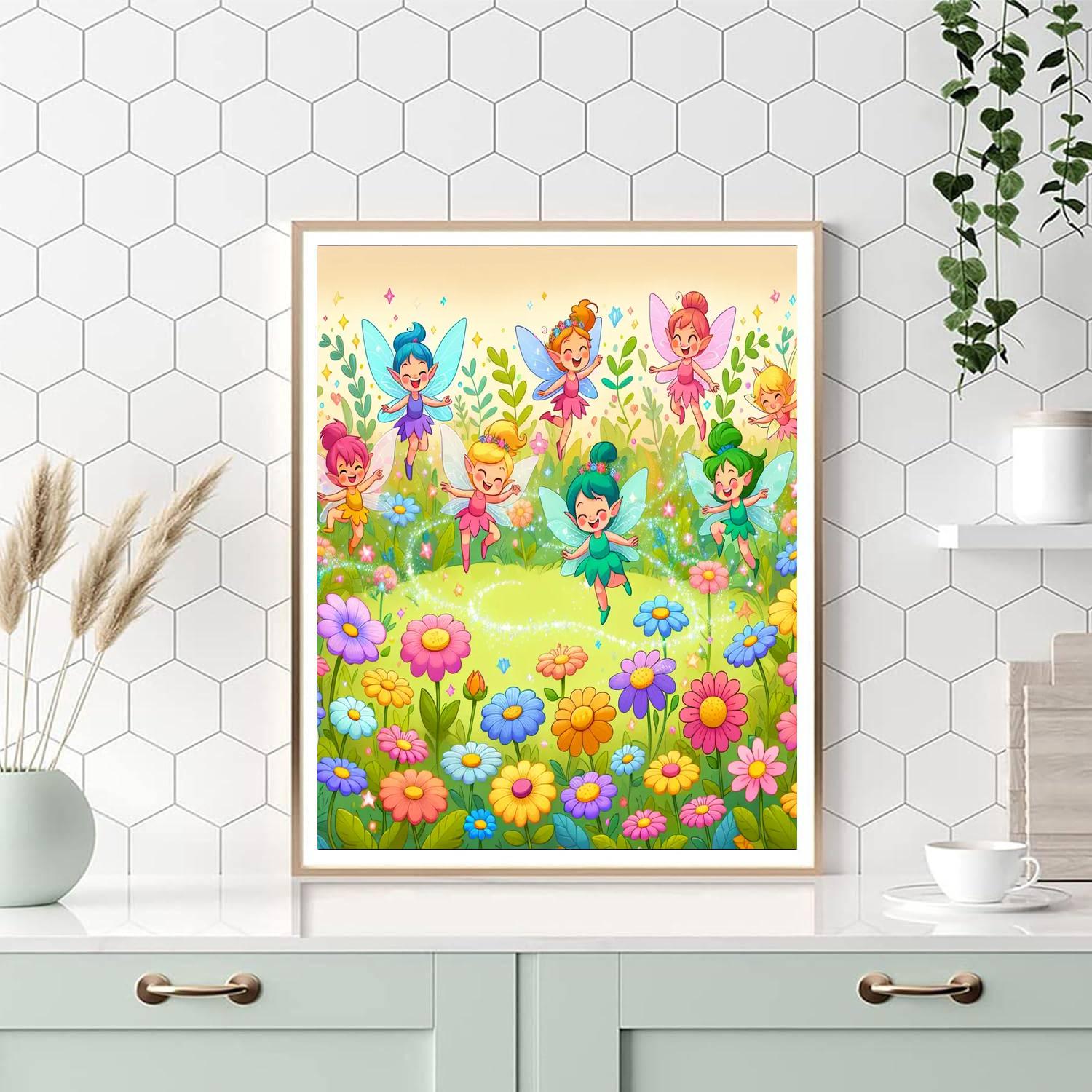 Fantasy Fairy Festival Number Painting