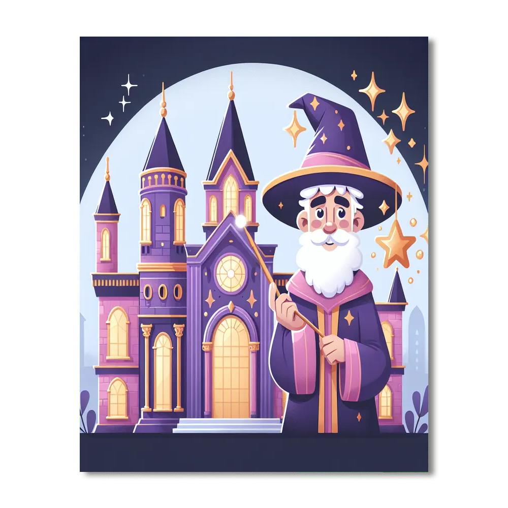 Wizard Academy Adventure Numbered Painting Kits