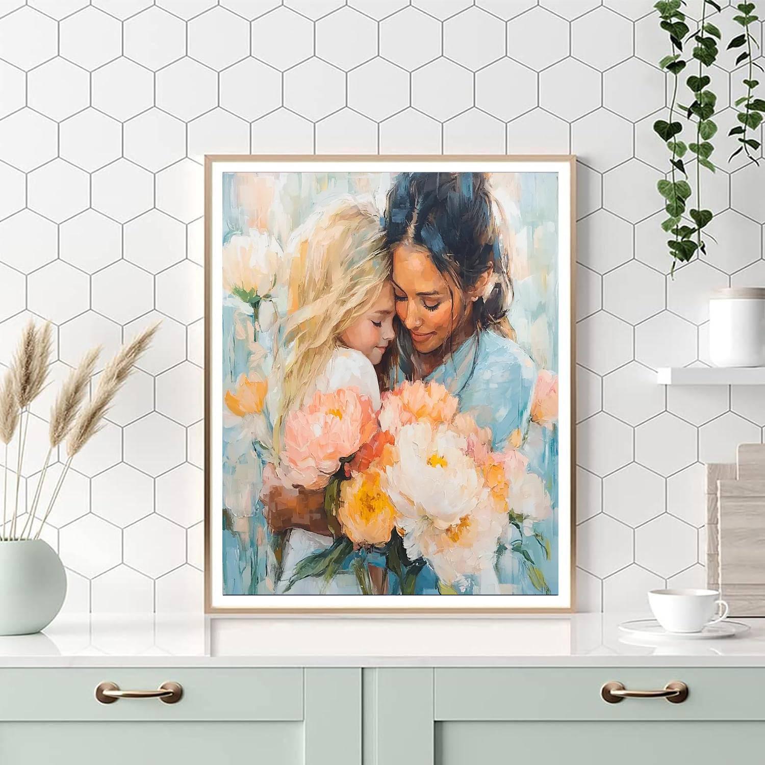 A Mother's Embrace Paint By Number