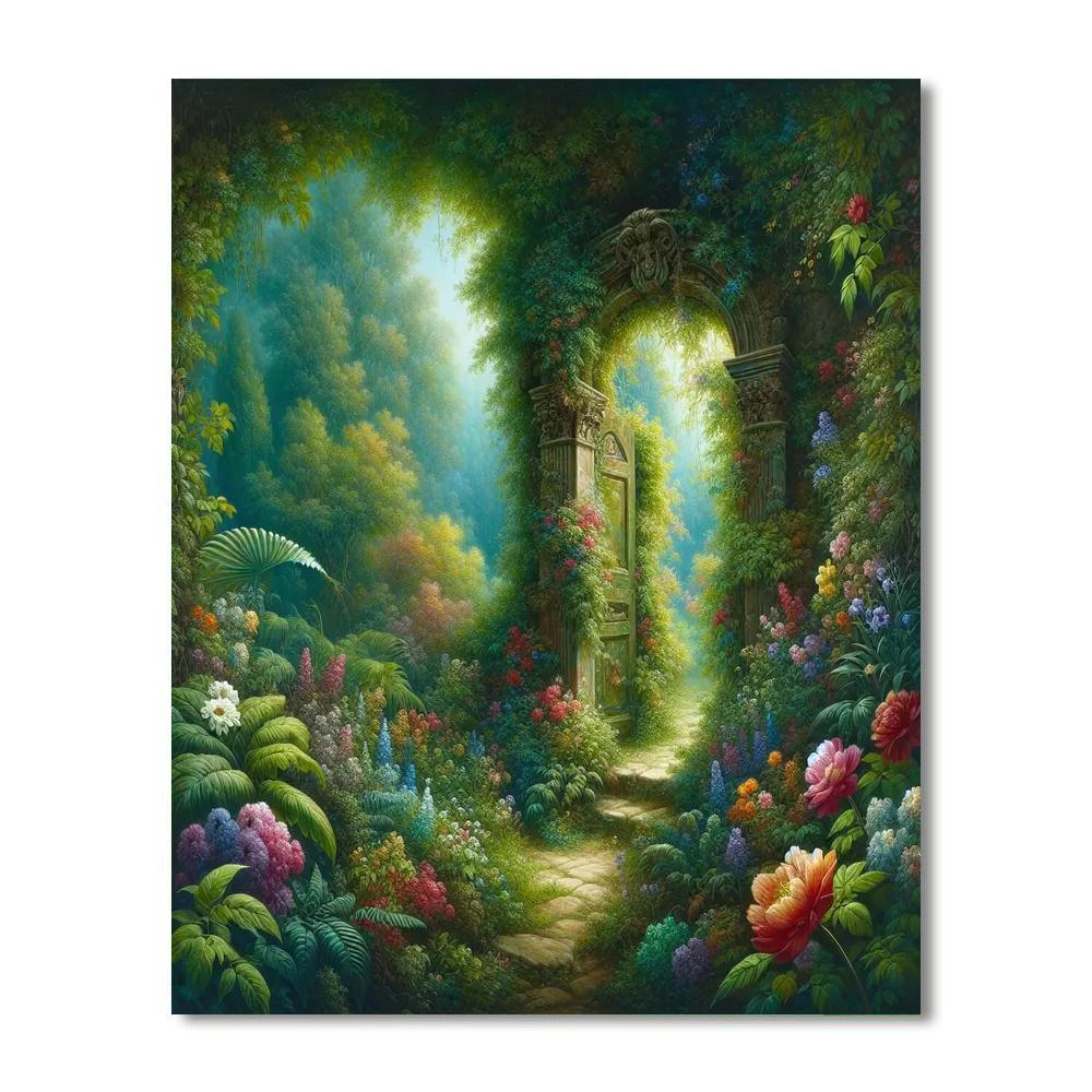 Hidden Garden Mystery Paint By Number