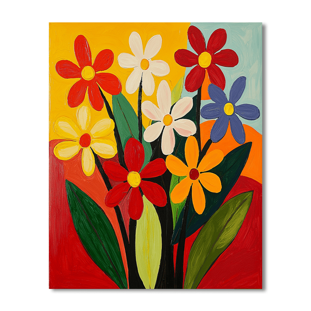 Henri Matisse Inspired Blossom Magic  Painting By Numbers Kit