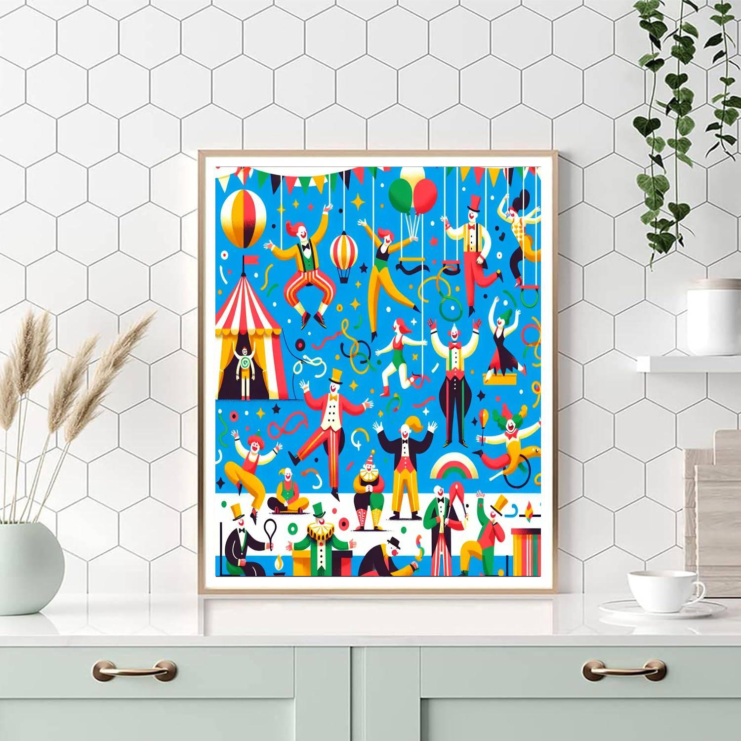 Circus Of Curiosity Paint By Numbers Kits