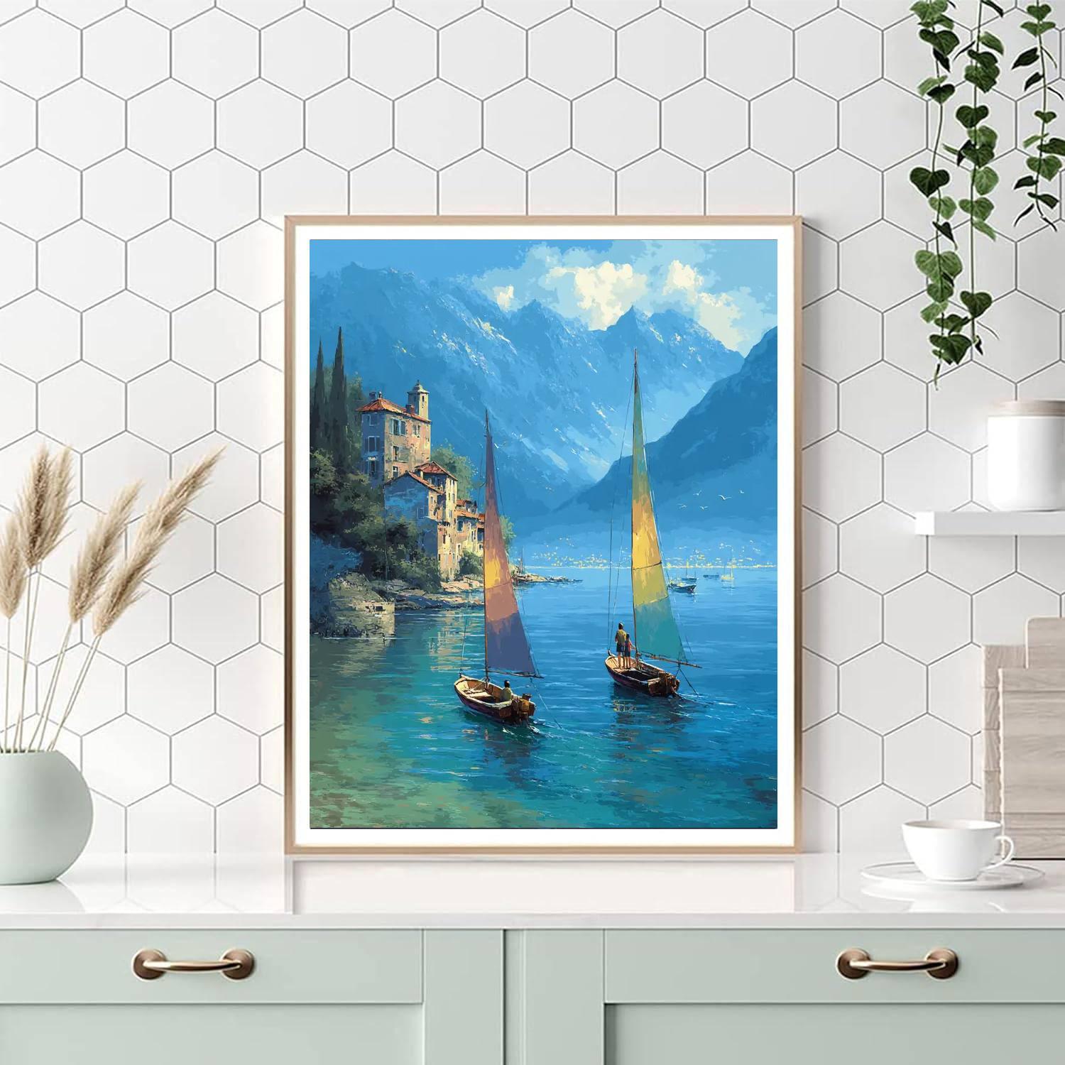 Harbor Of Hearts Paint By Numbers Kits