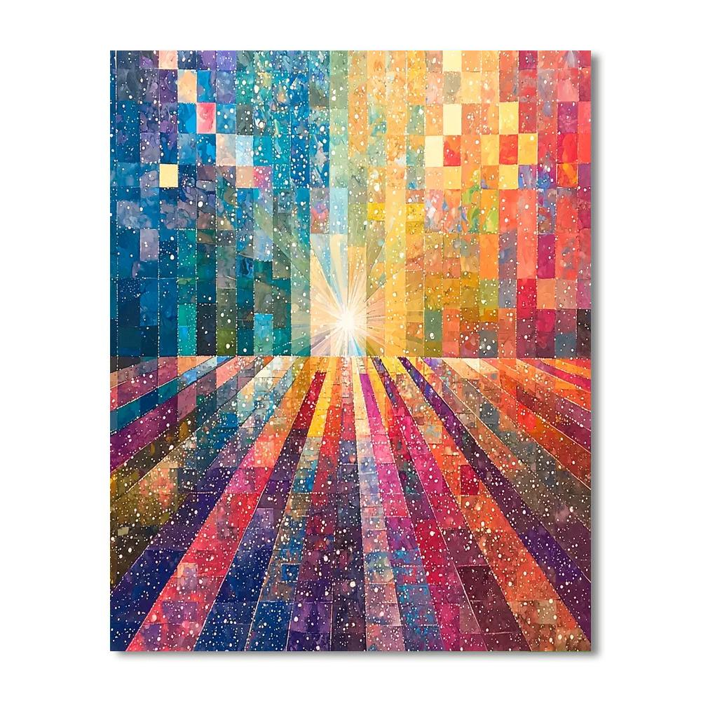 Georges Seurat Inspired The Prism Effect  Numbered Painting Kits