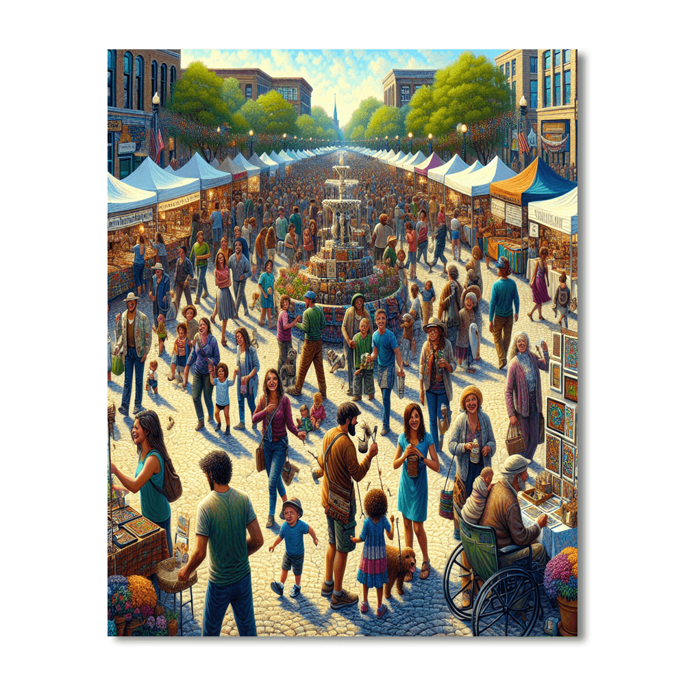 Harvard Square Mayfair Paint By Numbers Kits