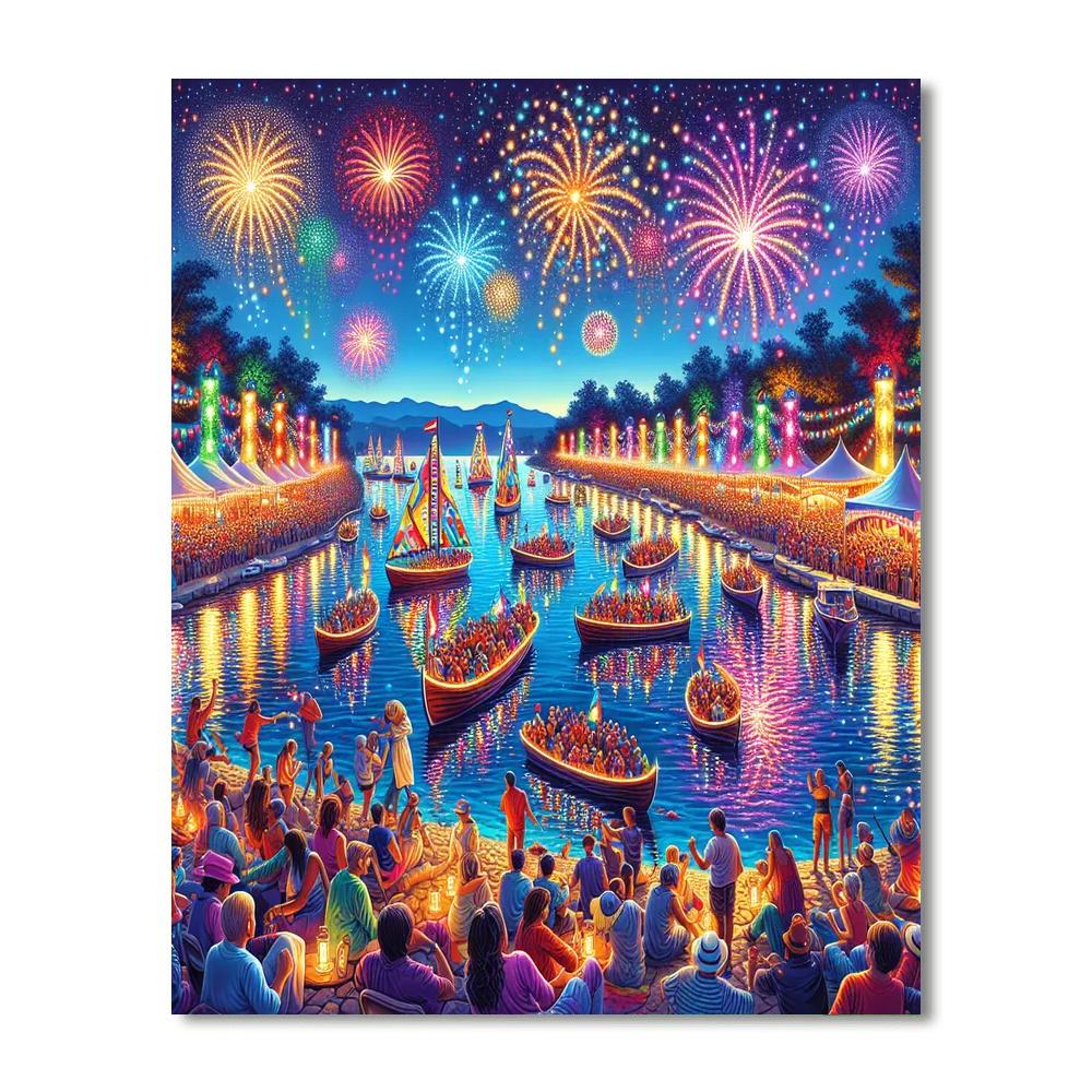 The Venetian Festival - Usa Numbered Painting Kits