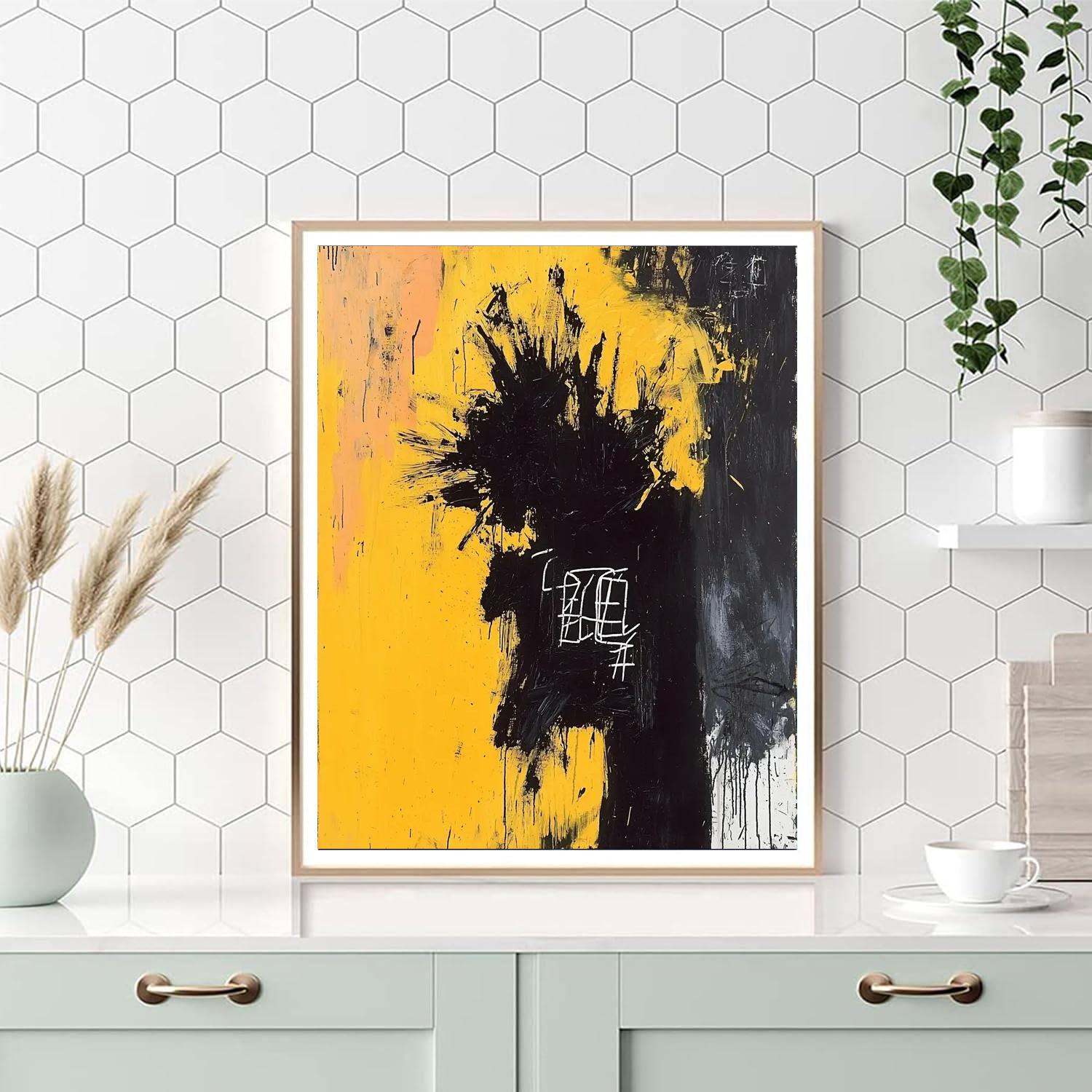 Jean-Michel Basquiat Inspired Duality Of Existence  Paint By Numbers Kits