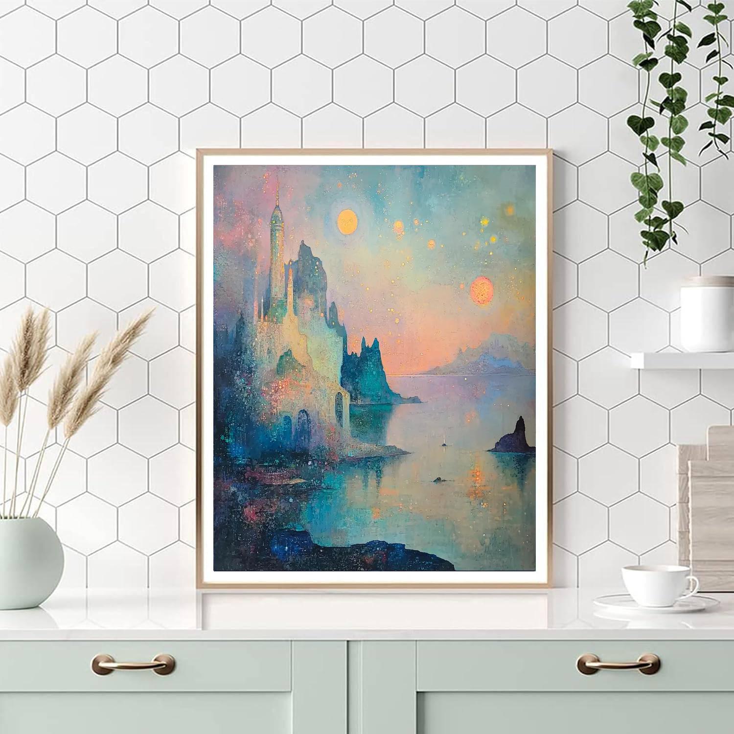 Odilon Redon Inspired Mystic Aura  Paint By Numbers Kits