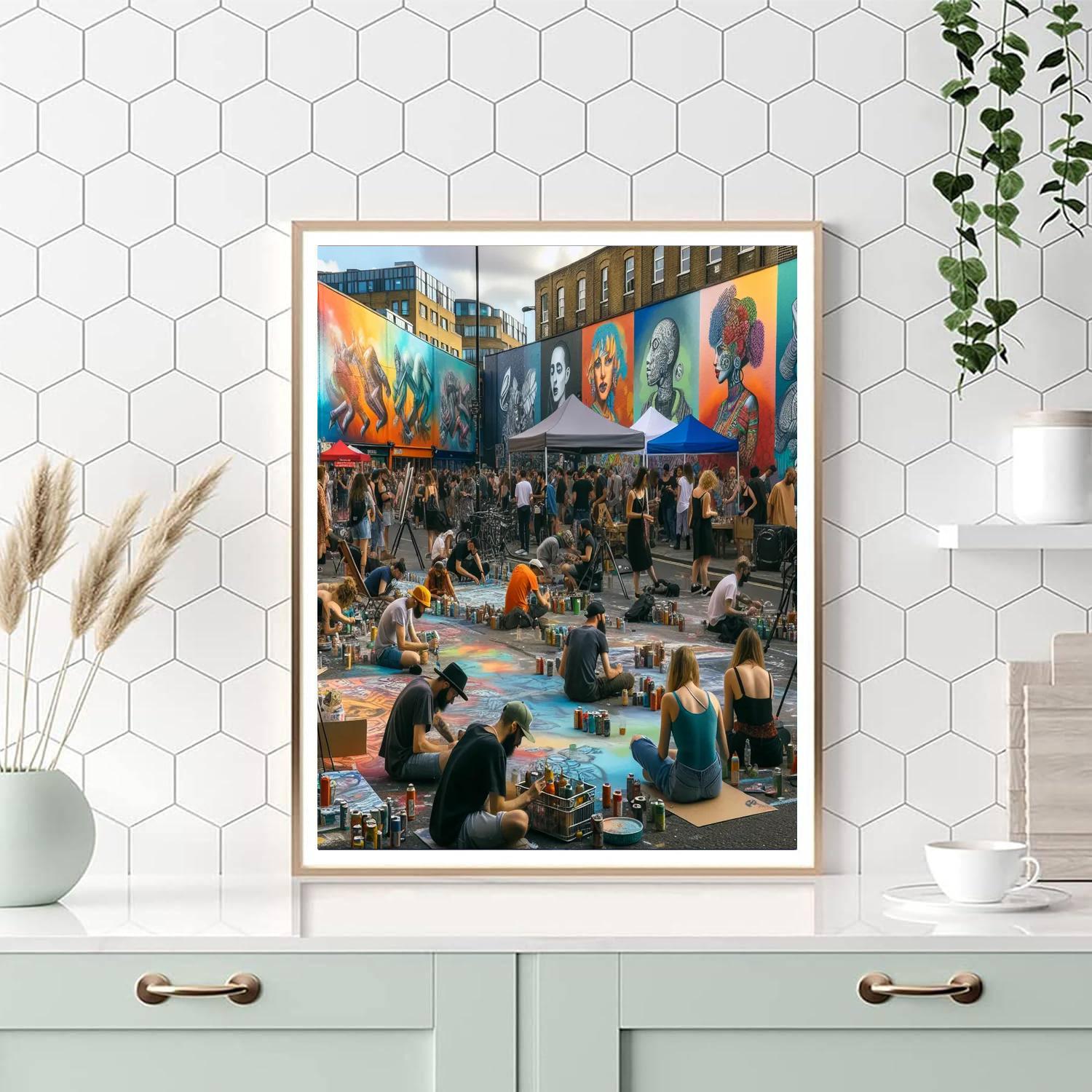 Upfest DIY Paint By Numbers