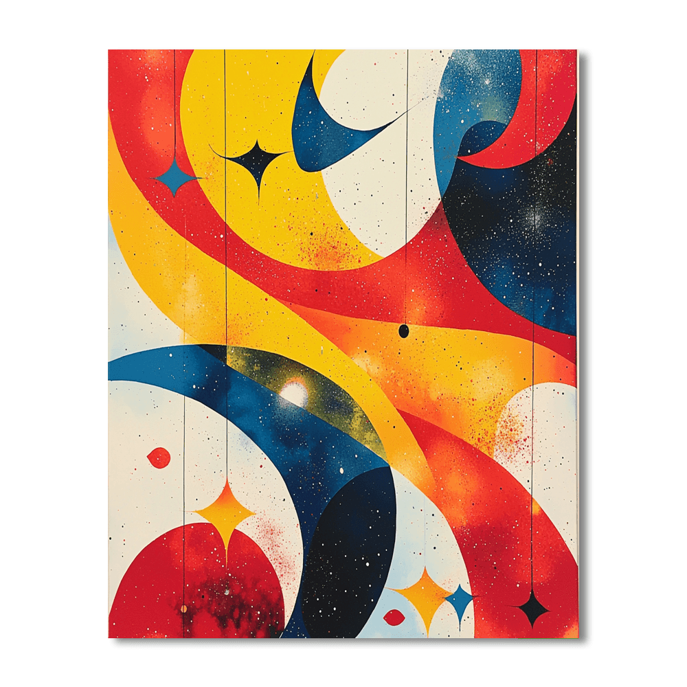 Joan Miró Inspired Vivid Daydreams  Paint By Numbers Kits