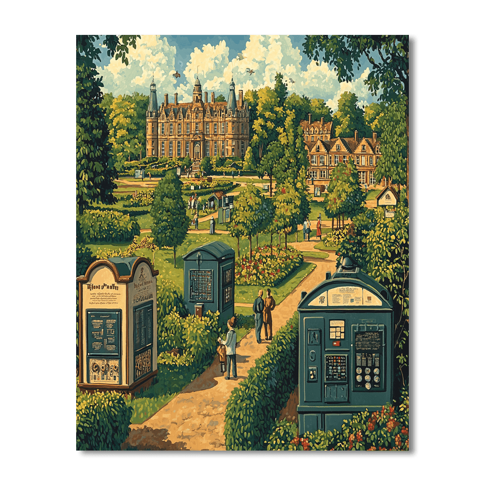 Bletchley Park - Milton Keynes, England Numbered Painting Kits