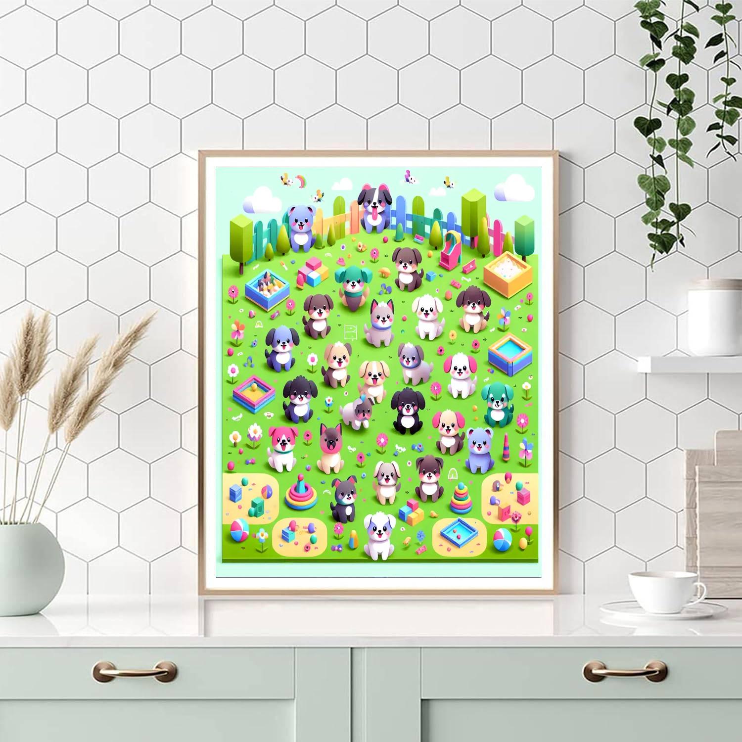 Puppy Pals Adventure Paint By Color