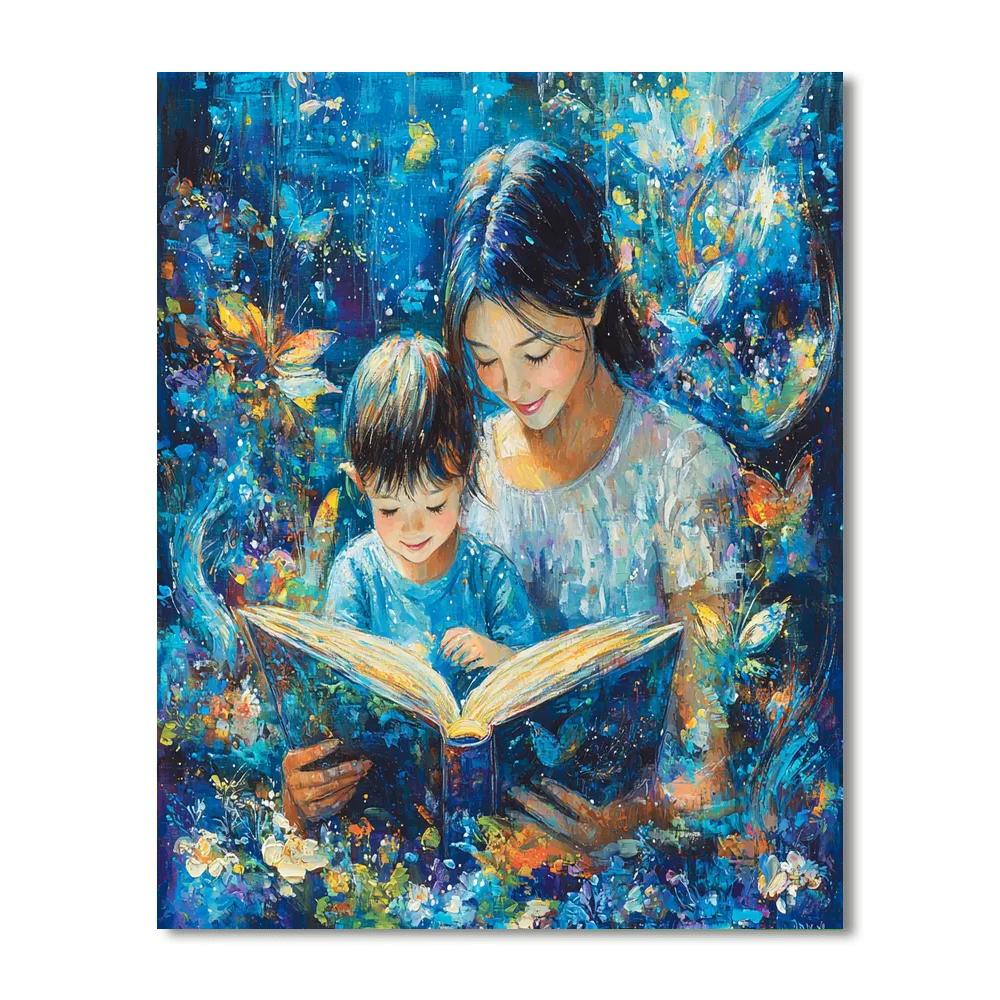 The Adventure Of Reading Numbered Painting Kits