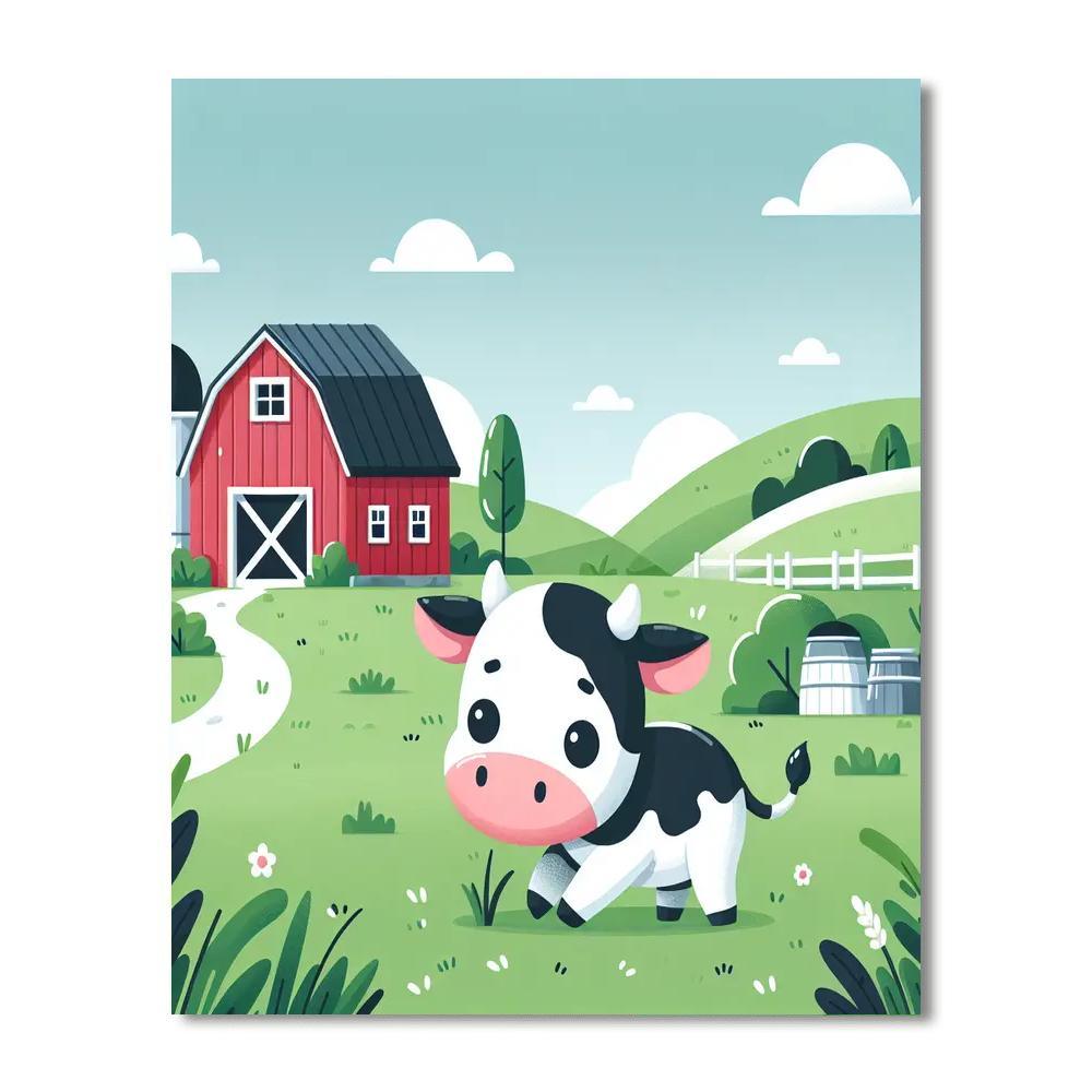 Curious Cow Chronicles Paint By Numbers Kits