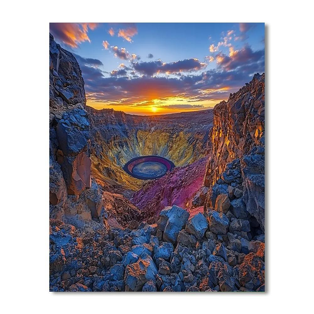 Haleakalā National Park - Hawaii Numbered Painting Kits