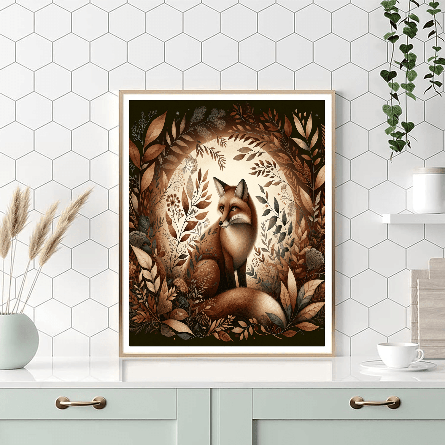 Fabled Fox Whispers DIY Paint By Numbers