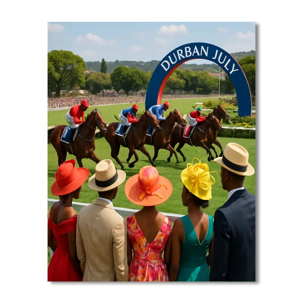 Durban July Handicap - South Africa DIY Paint By Numbers