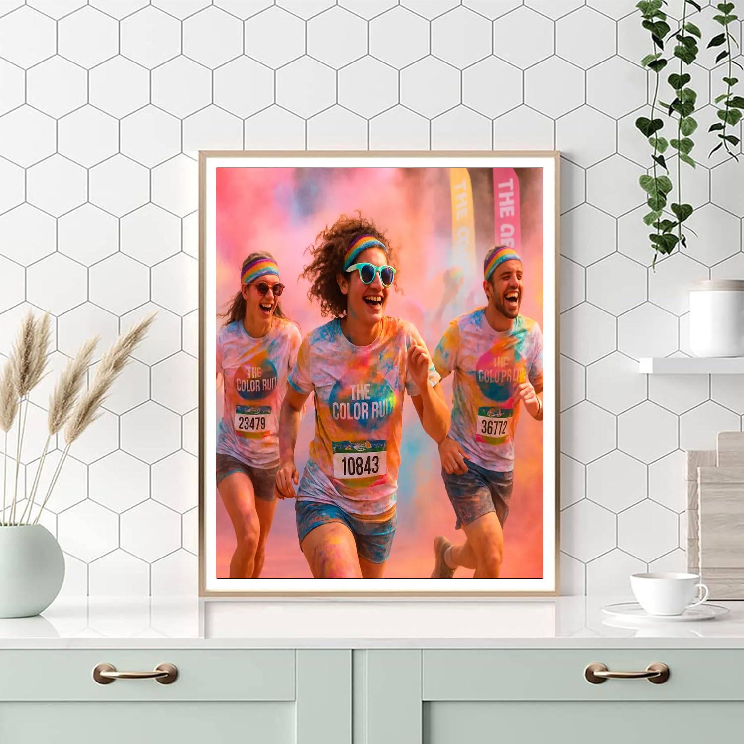 The Color Run - Worldwide Numbered Painting Kits