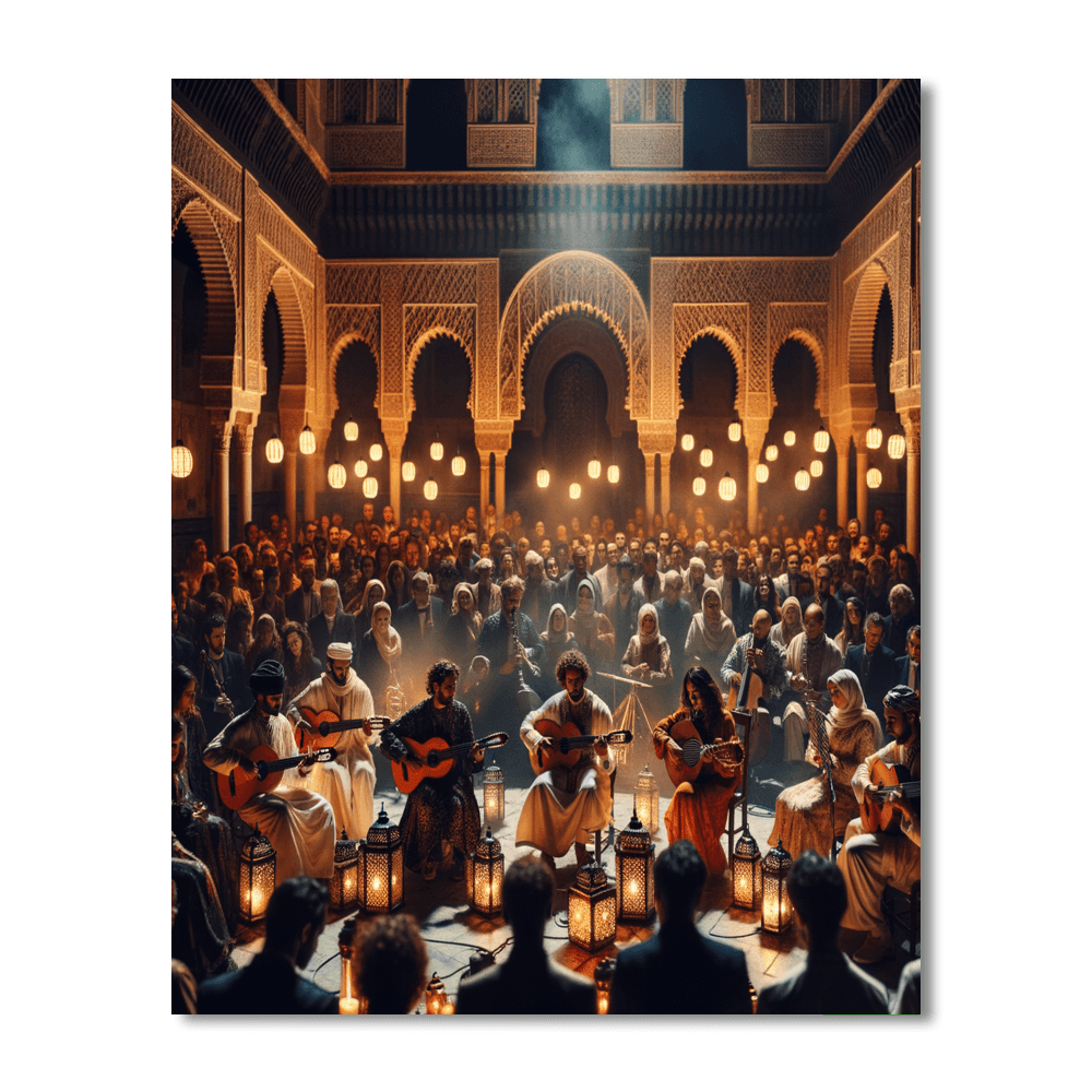 Fes Festival Of World Sacred Music - Morocco DIY Paint By Numbers