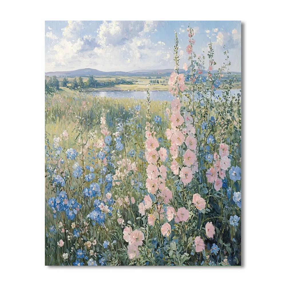 Edgar Degas Inspired Serenity Of Blossoms  Paint By Number