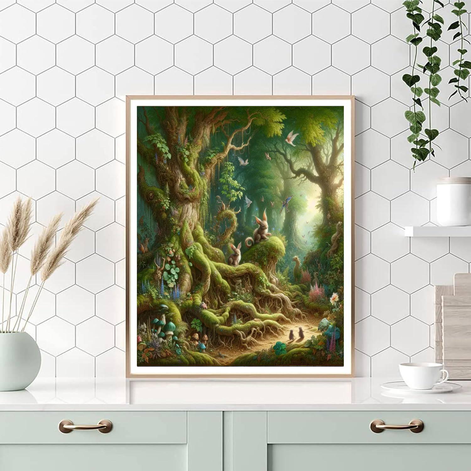 Woodland Enchantment Paint By Number