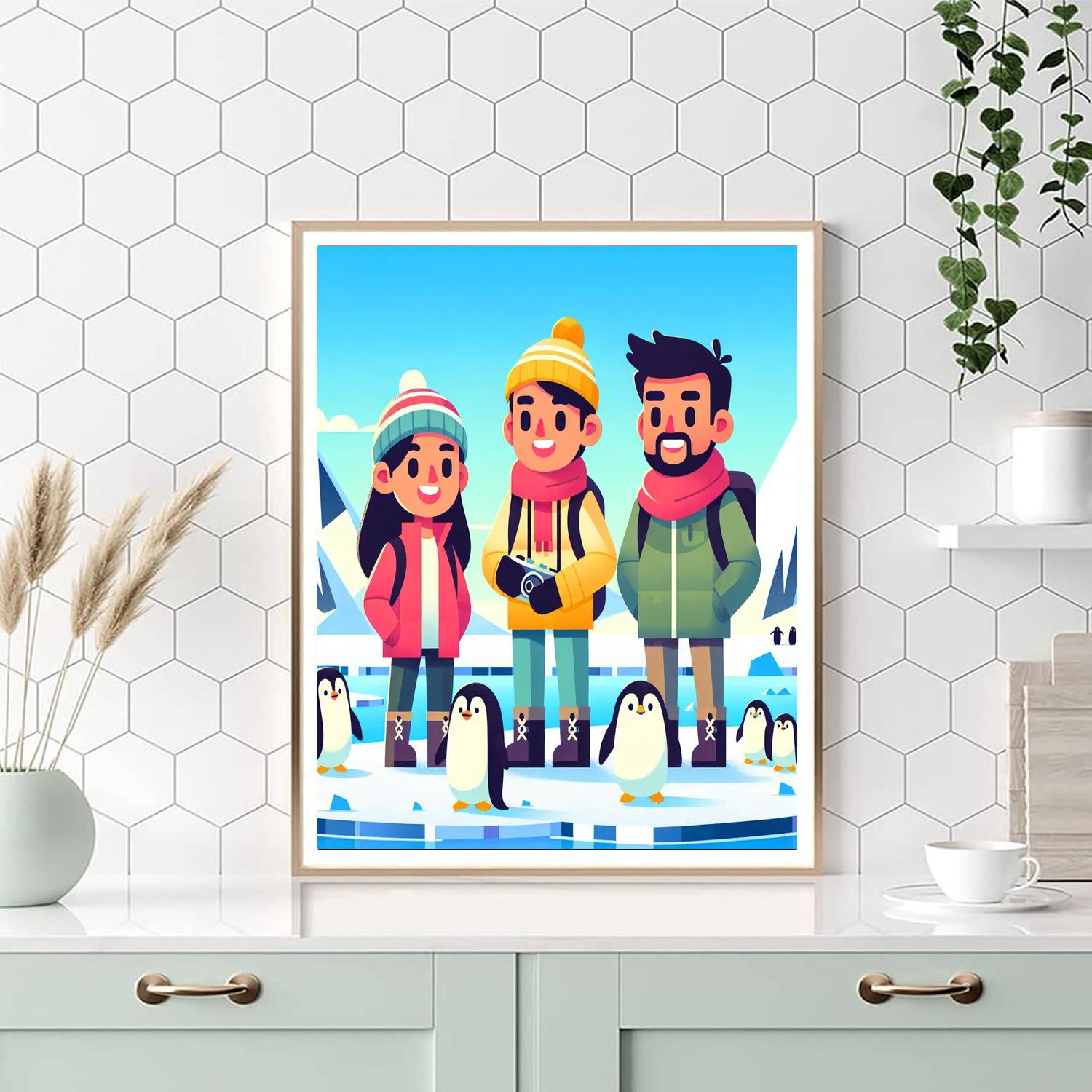 Adventure In Antarctica Paint By Numbers