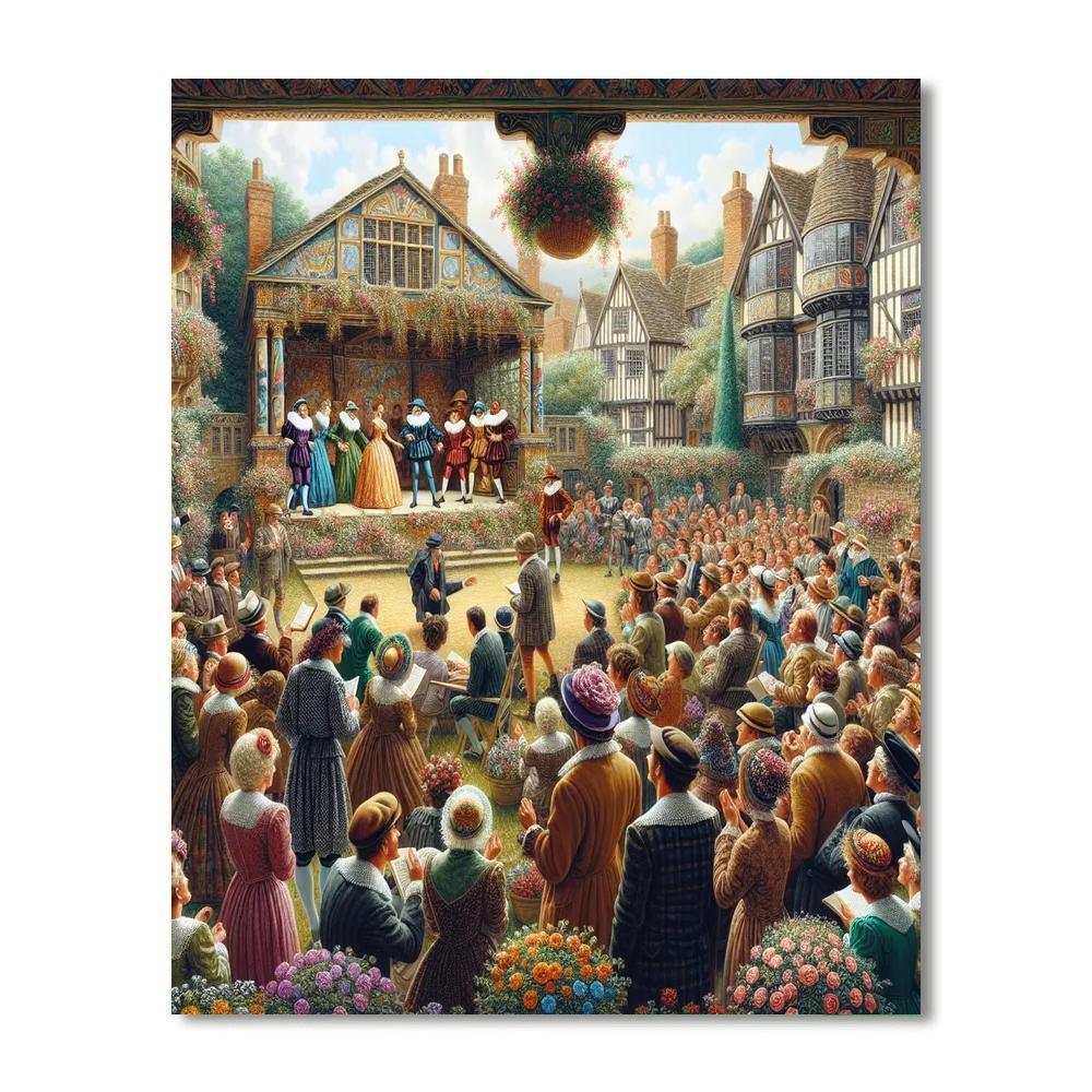 Shakespeare Festival Paint By Numbers Art
