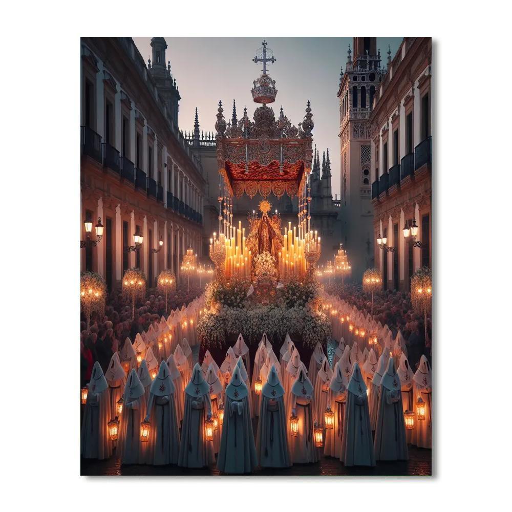 La Semana Santa Paint By Numbers Art